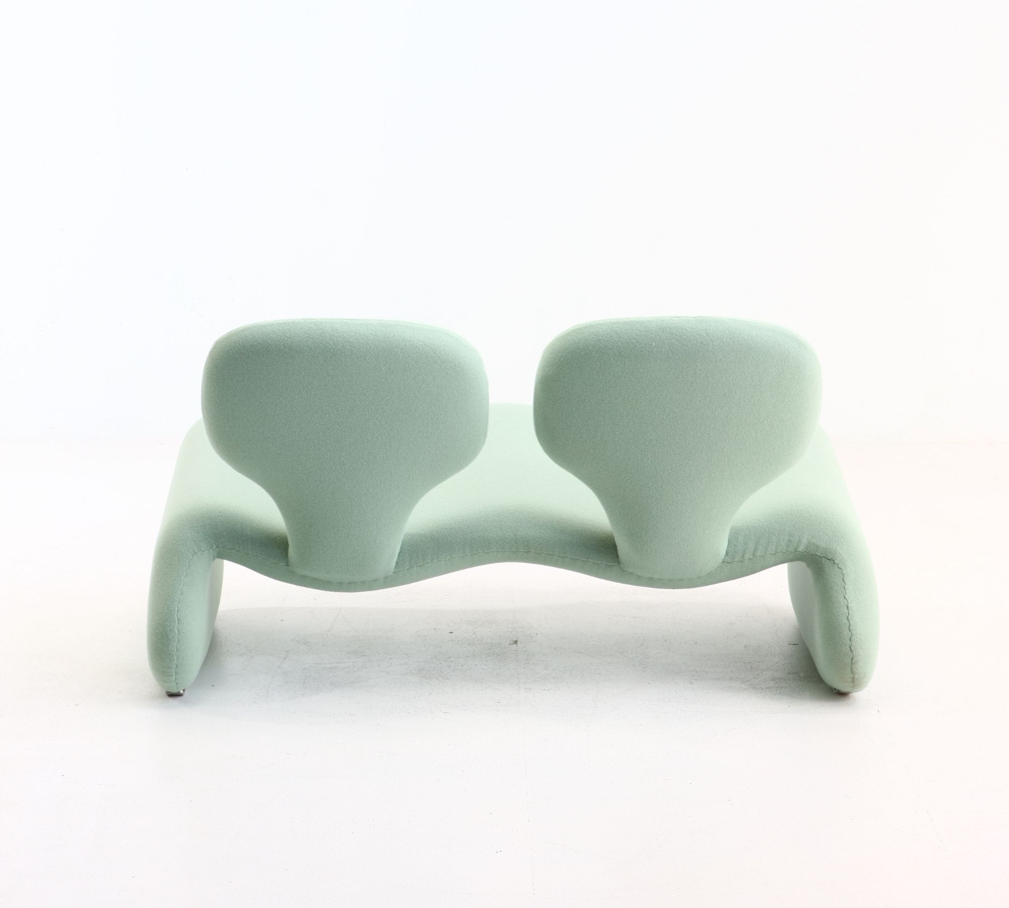 Djinn 2-seater bench by Olivier Mourgue for Airborne, 1969