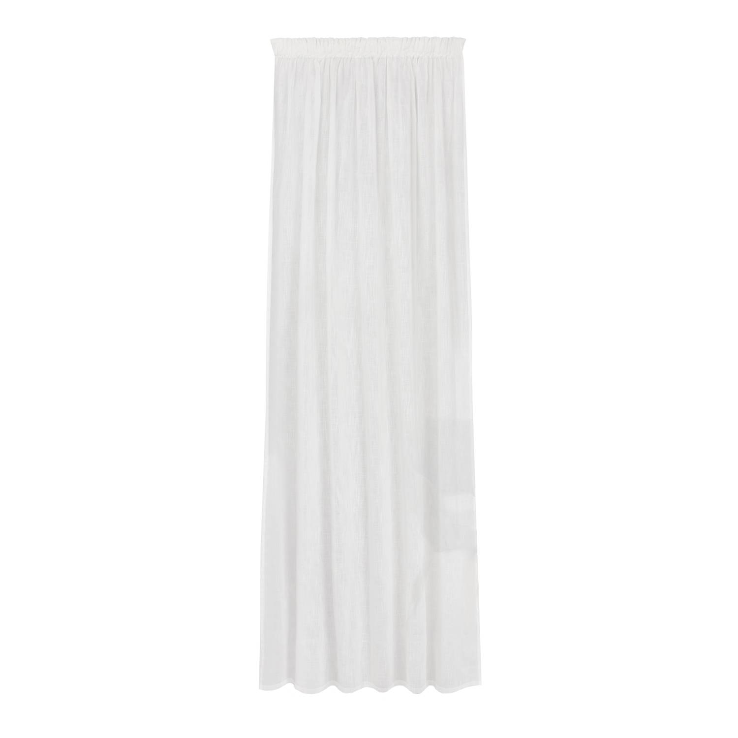 Fertigschal Dante Bio-Baumwolle Offwhite Weiß