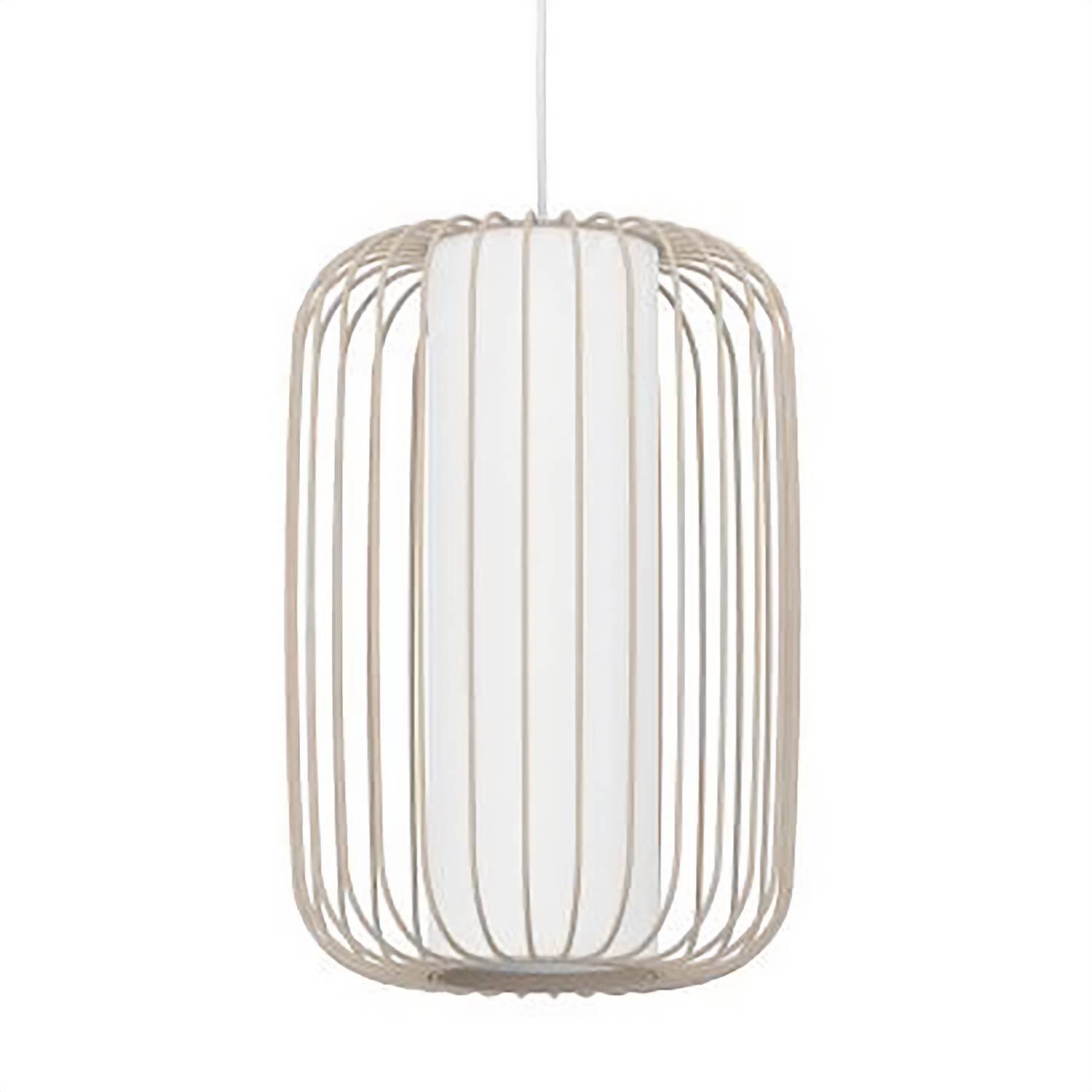 Terrarosa Pendant Lamp Steel Mixed Fabric