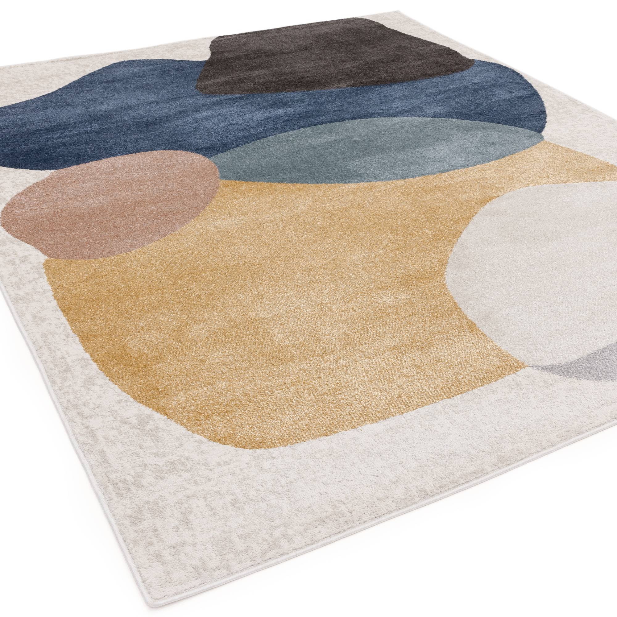 VIVA Teppich Mehrfarbig Abstraktes Muster 200x275cm