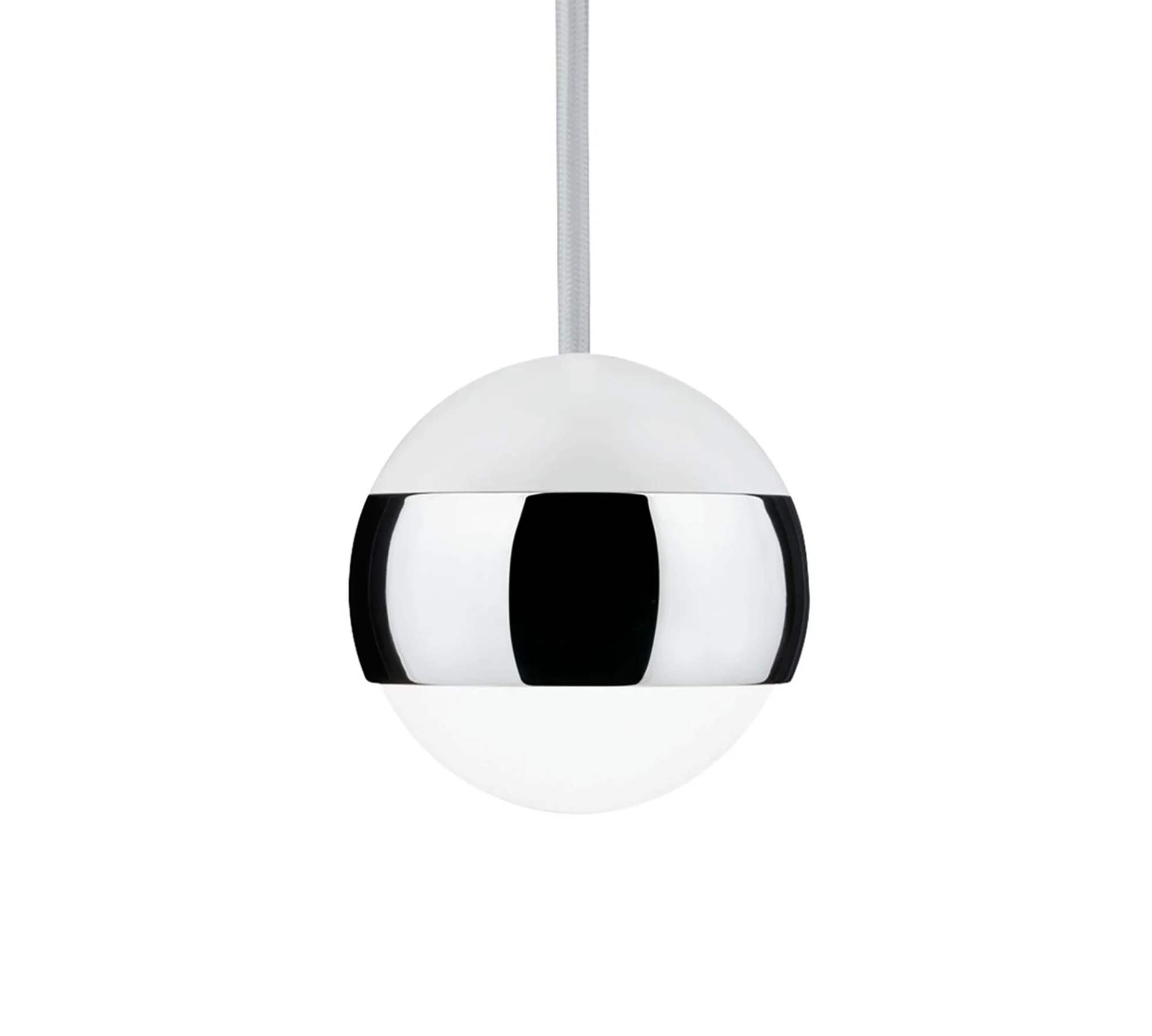LED Pendelleuchte 3-flammig Glas Chrom