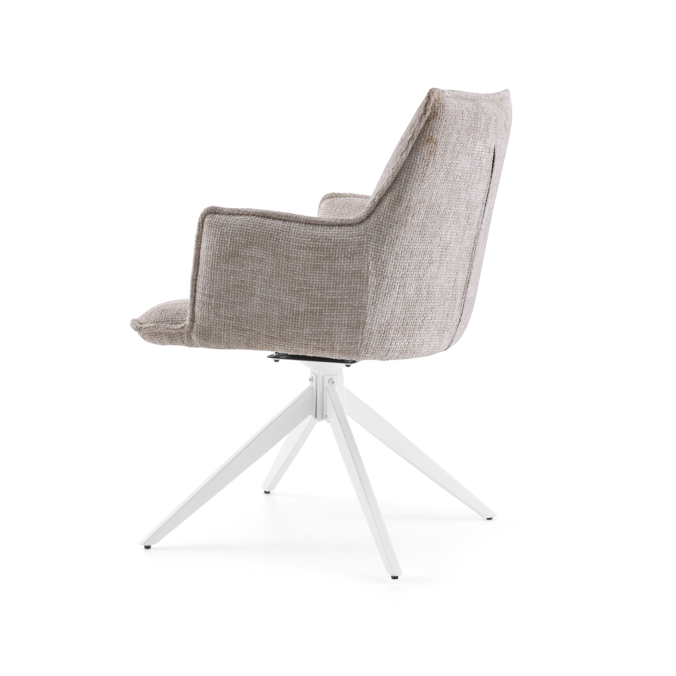 Tavaro Esszimmerstuhl Stoff Beige