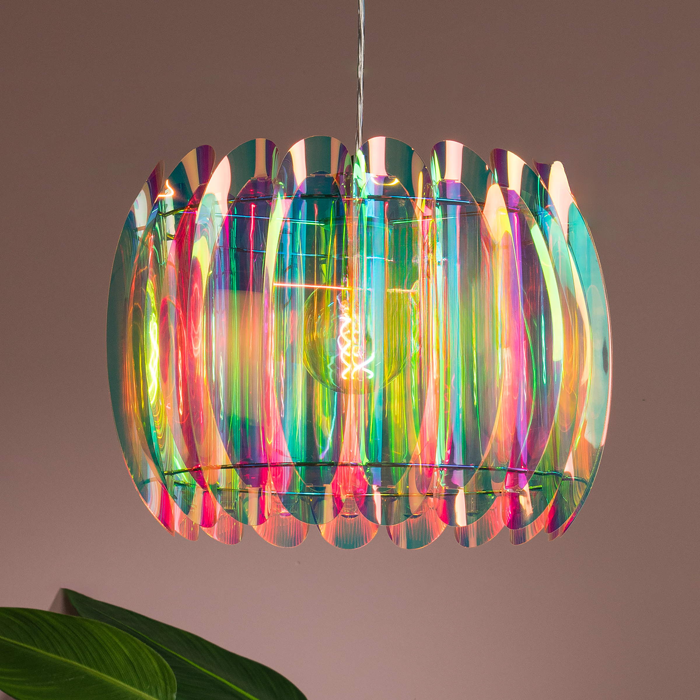 Pendant light Glinstar PVC Multicolored