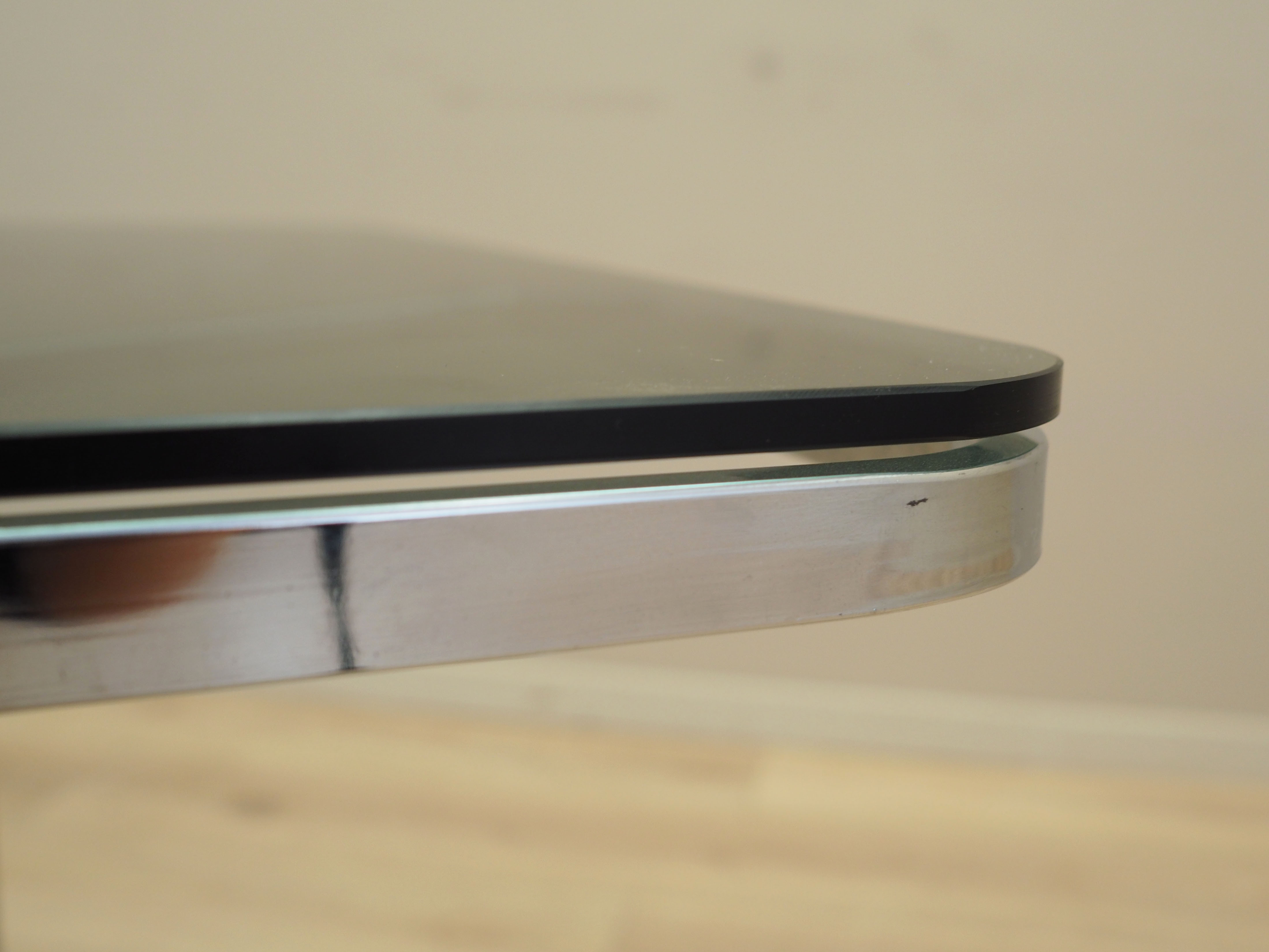 Coffee table on castors 1970s