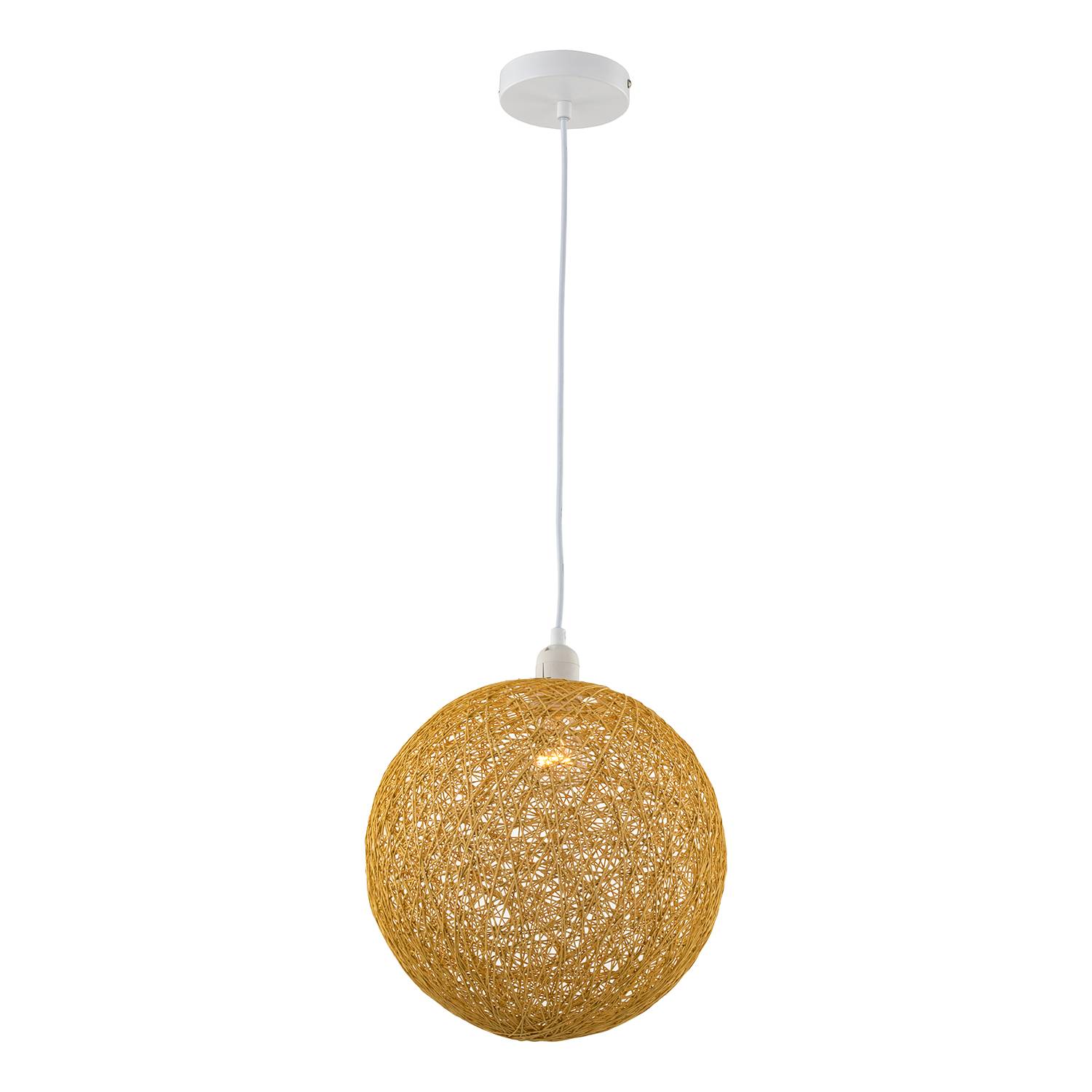 Pendant lamp Ambon Paper / Iron 1-bulb