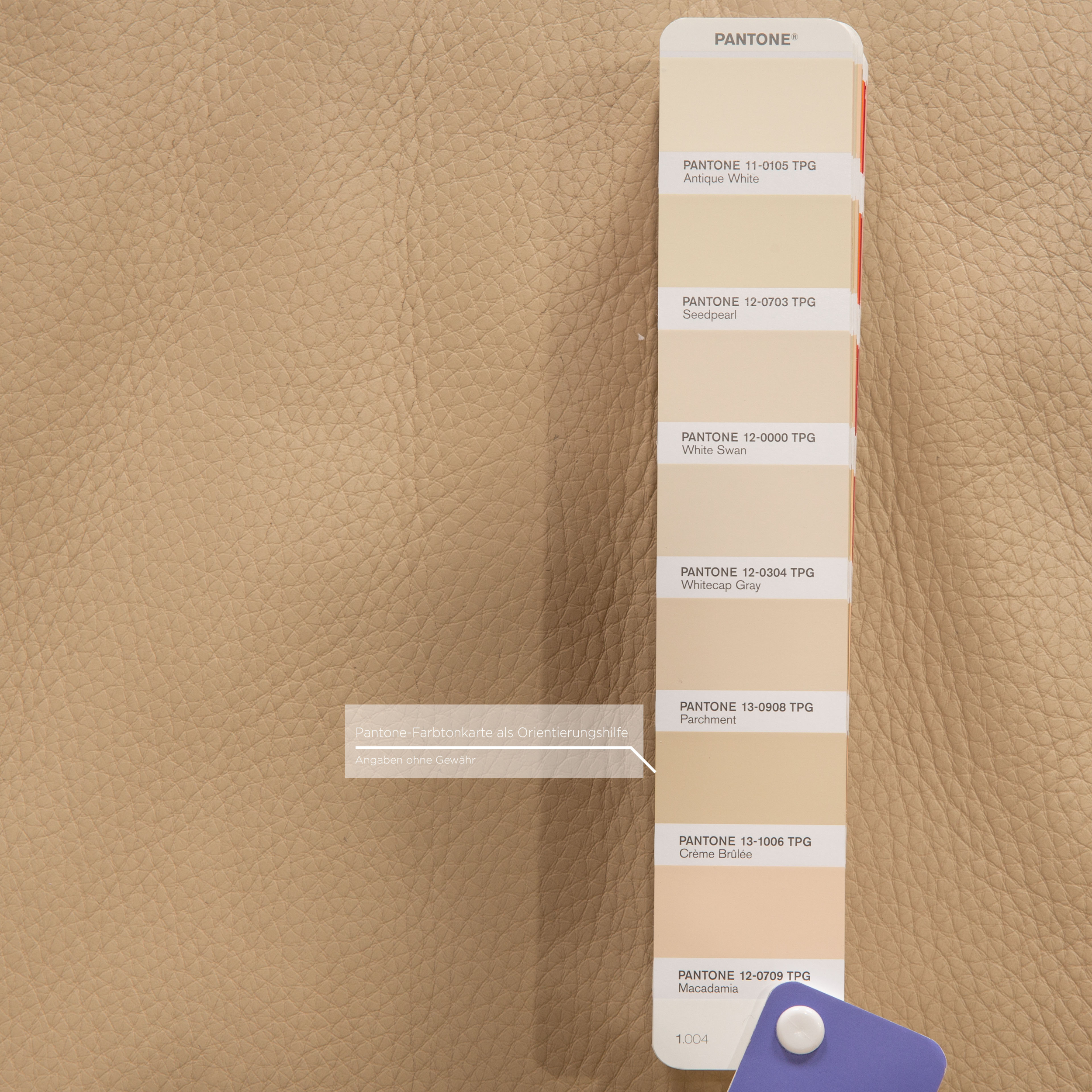 Rossini Schlafsofa Leder Creme 