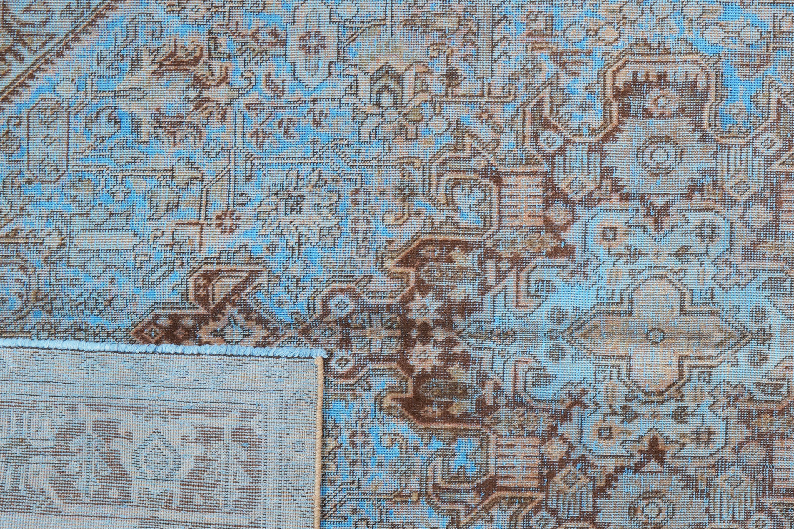 Vintage Teppich Blau