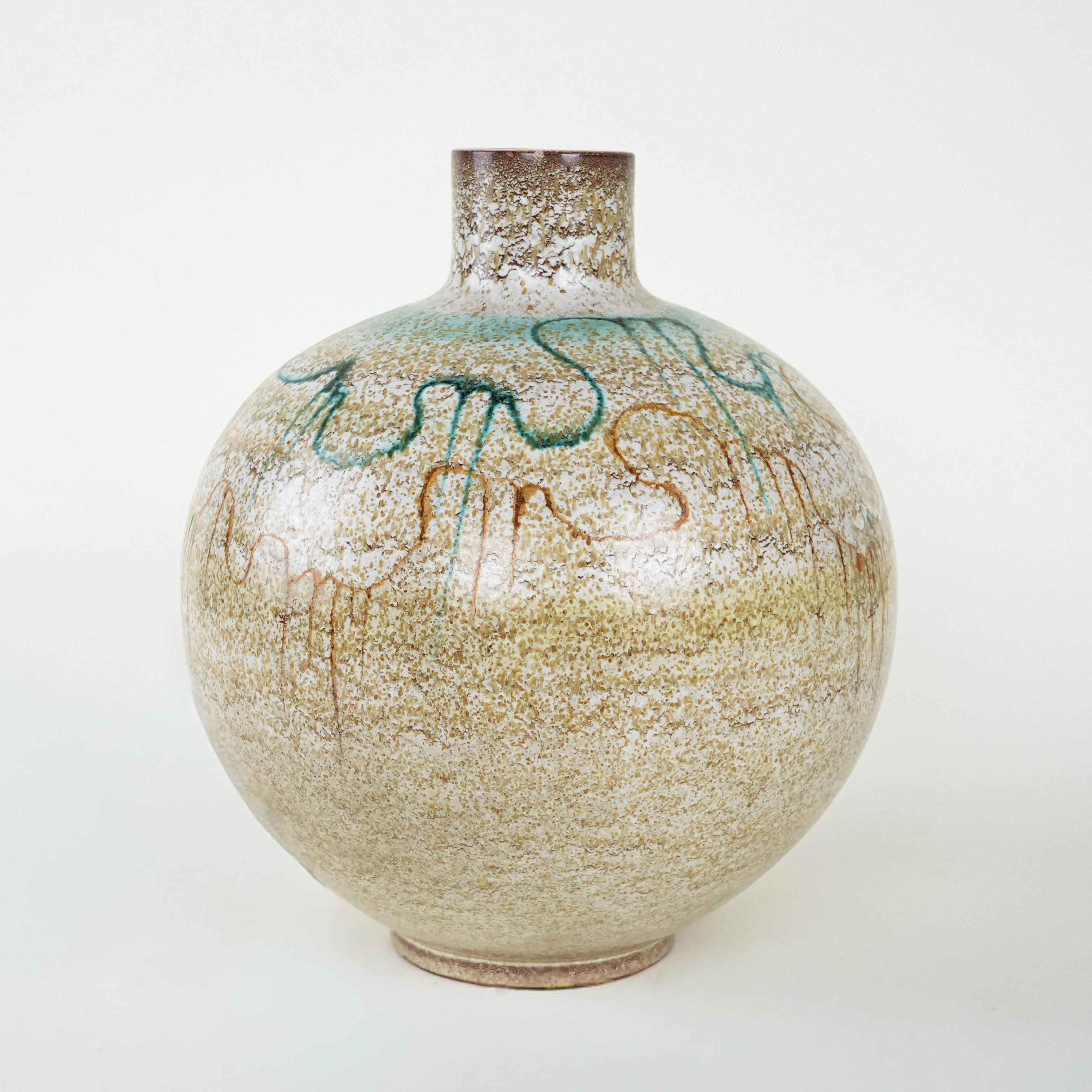 Ceramic vase Multicolored 1960s