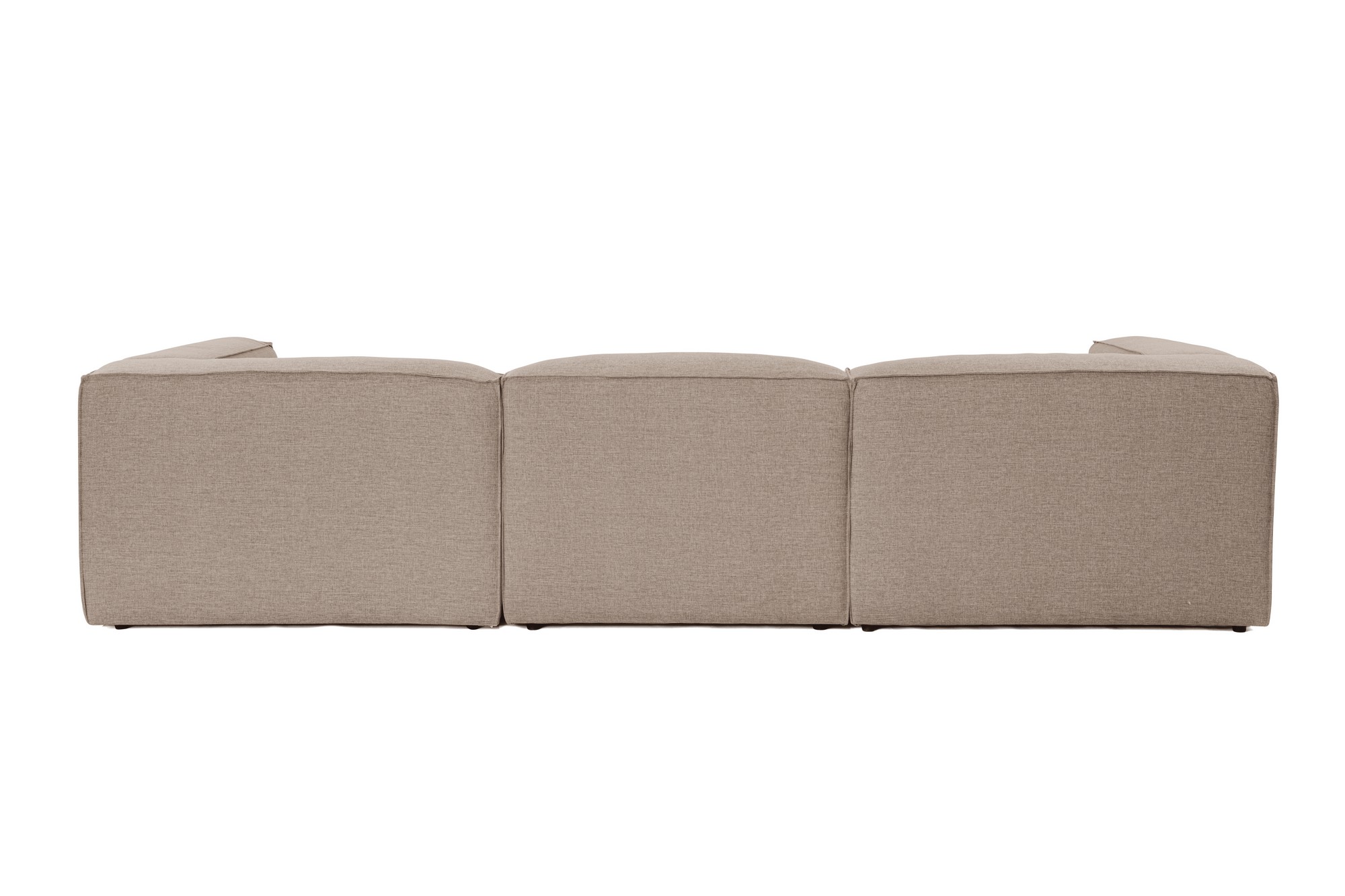 Valentina Sofa 3-Sitzer Braun