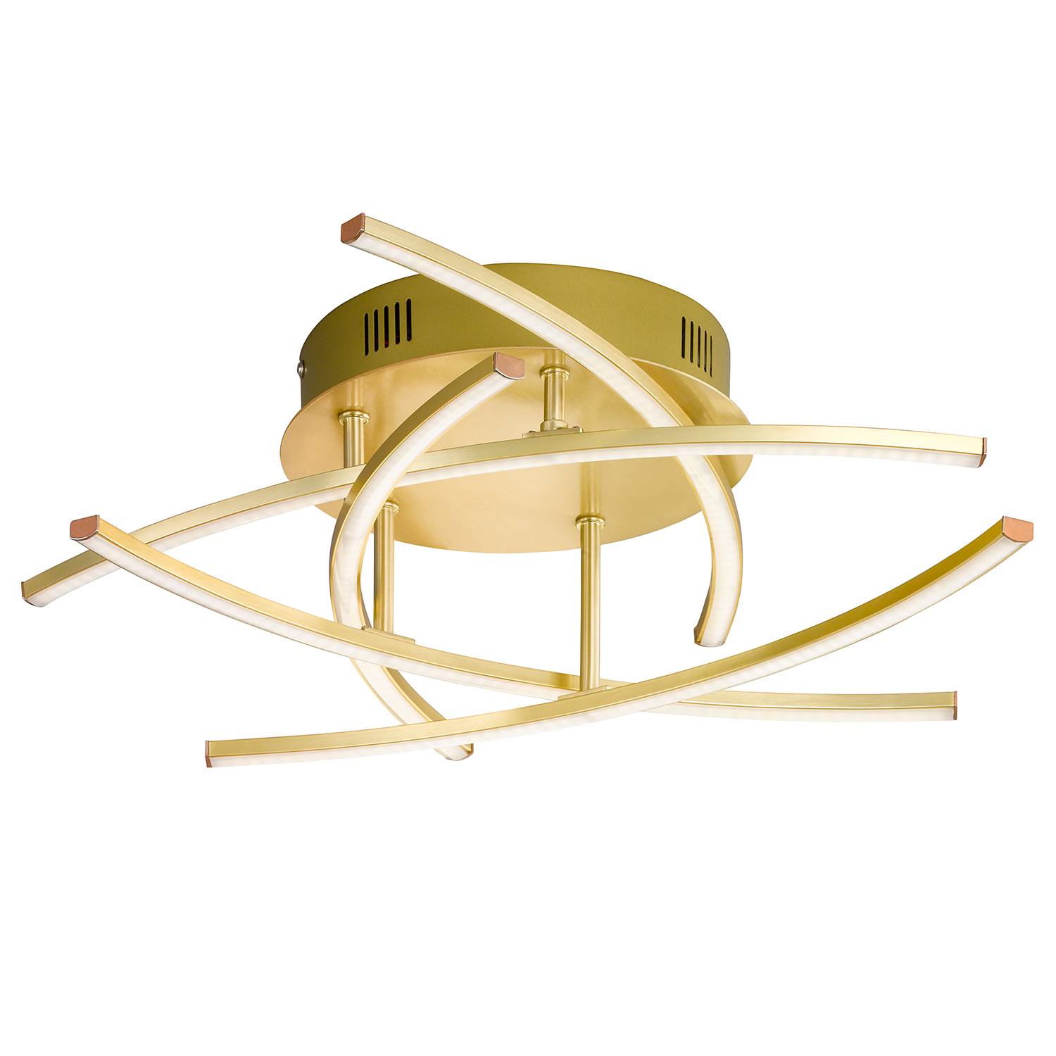 LED-Deckenleuchte Tullins Gold