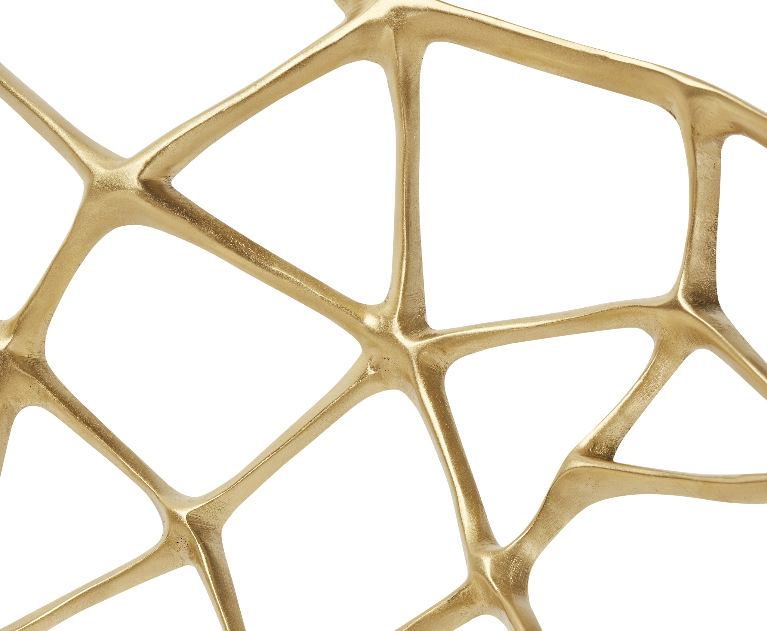 Bone Bowl Obstschale Gold