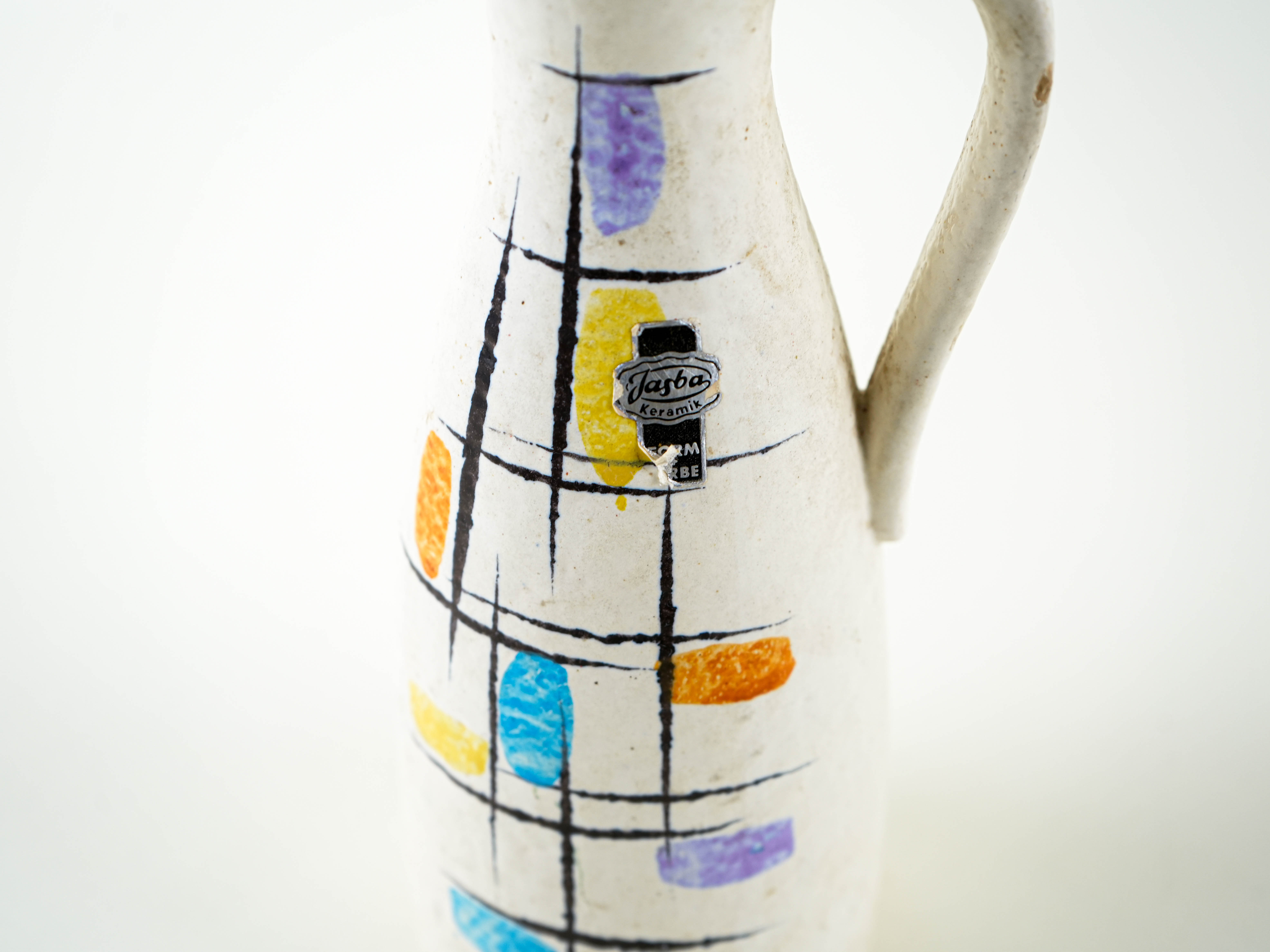 Ceramic pitcher 1960s