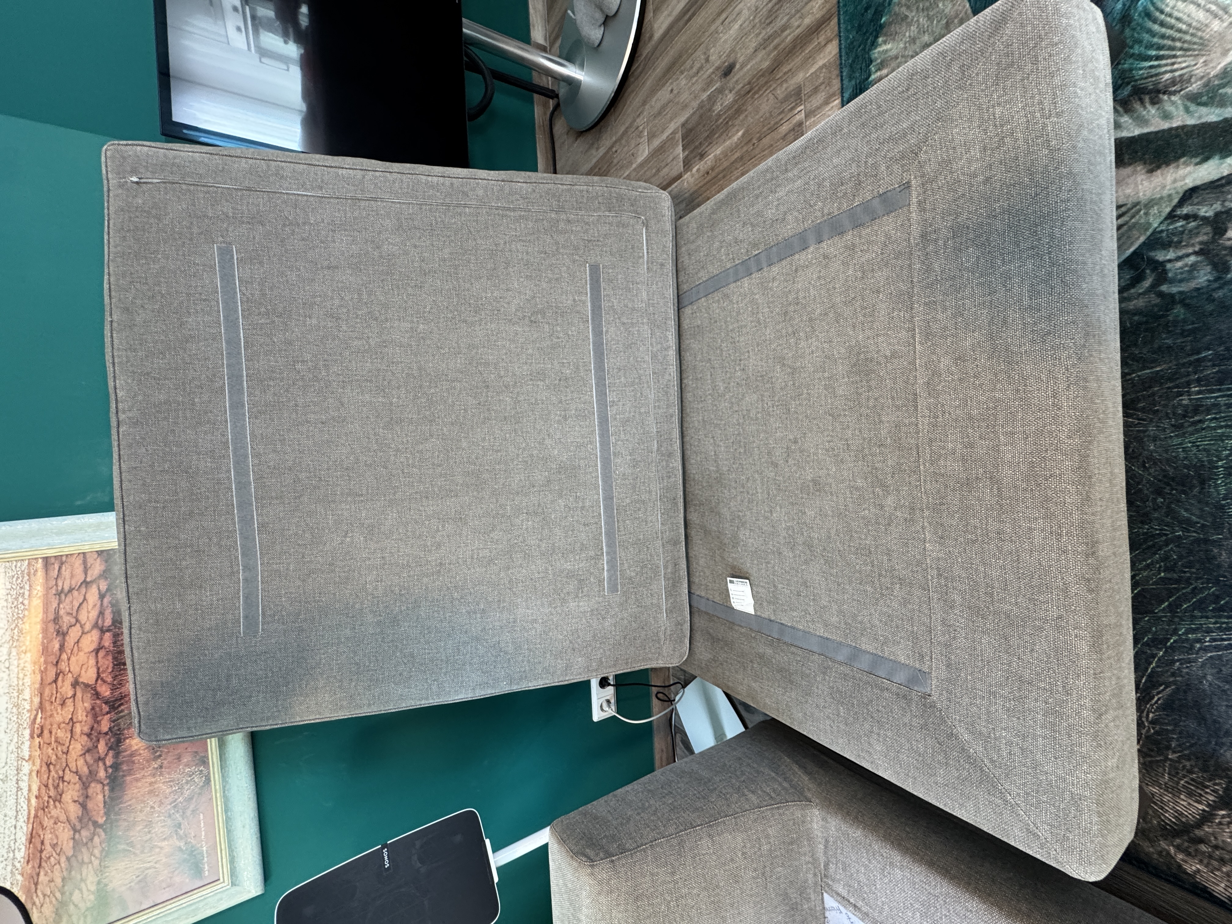 Frigerio armchairs and sofas with ottoman Grey