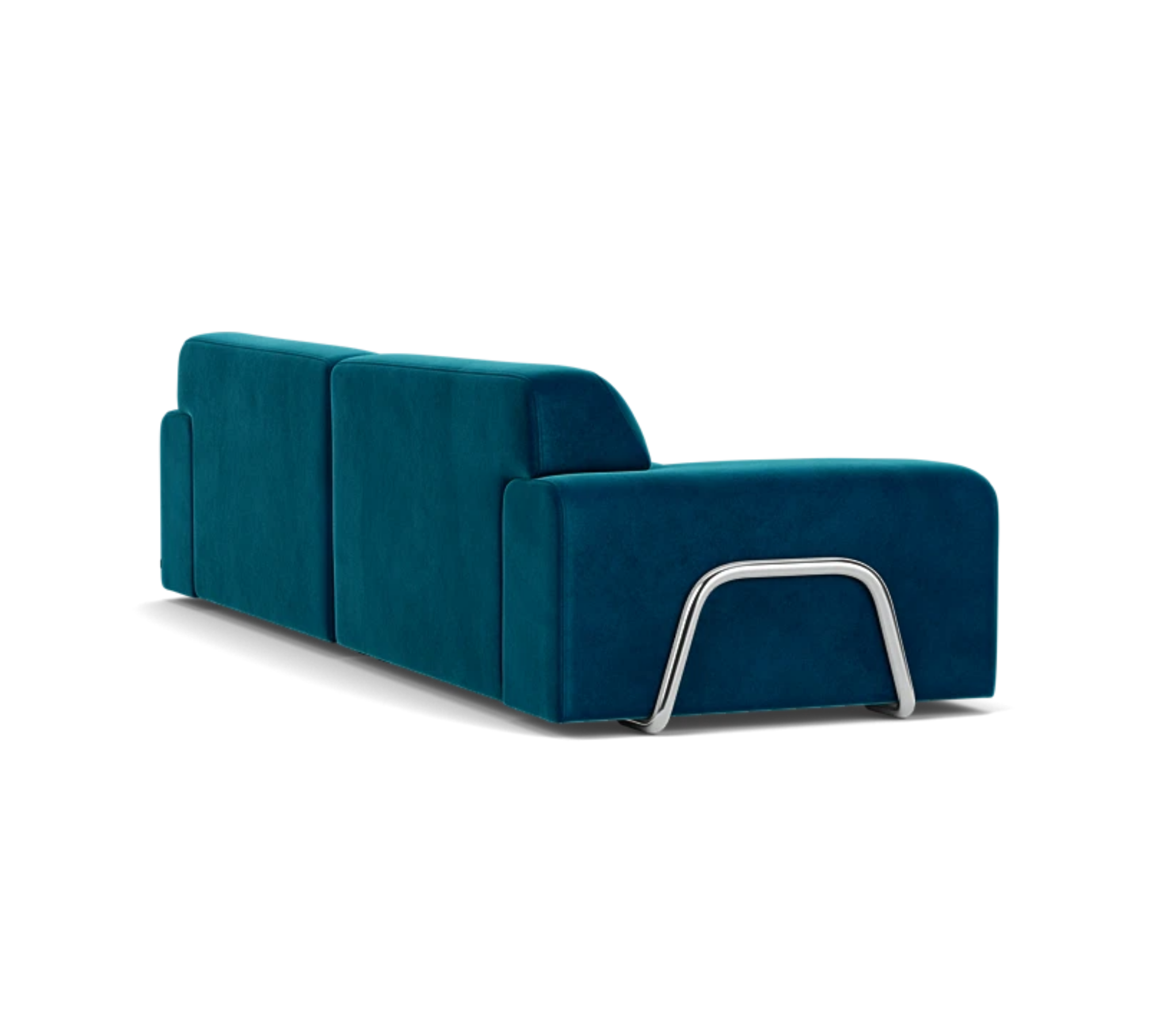 Gloria Sofa 3-Sitzer Velour Lux Petro