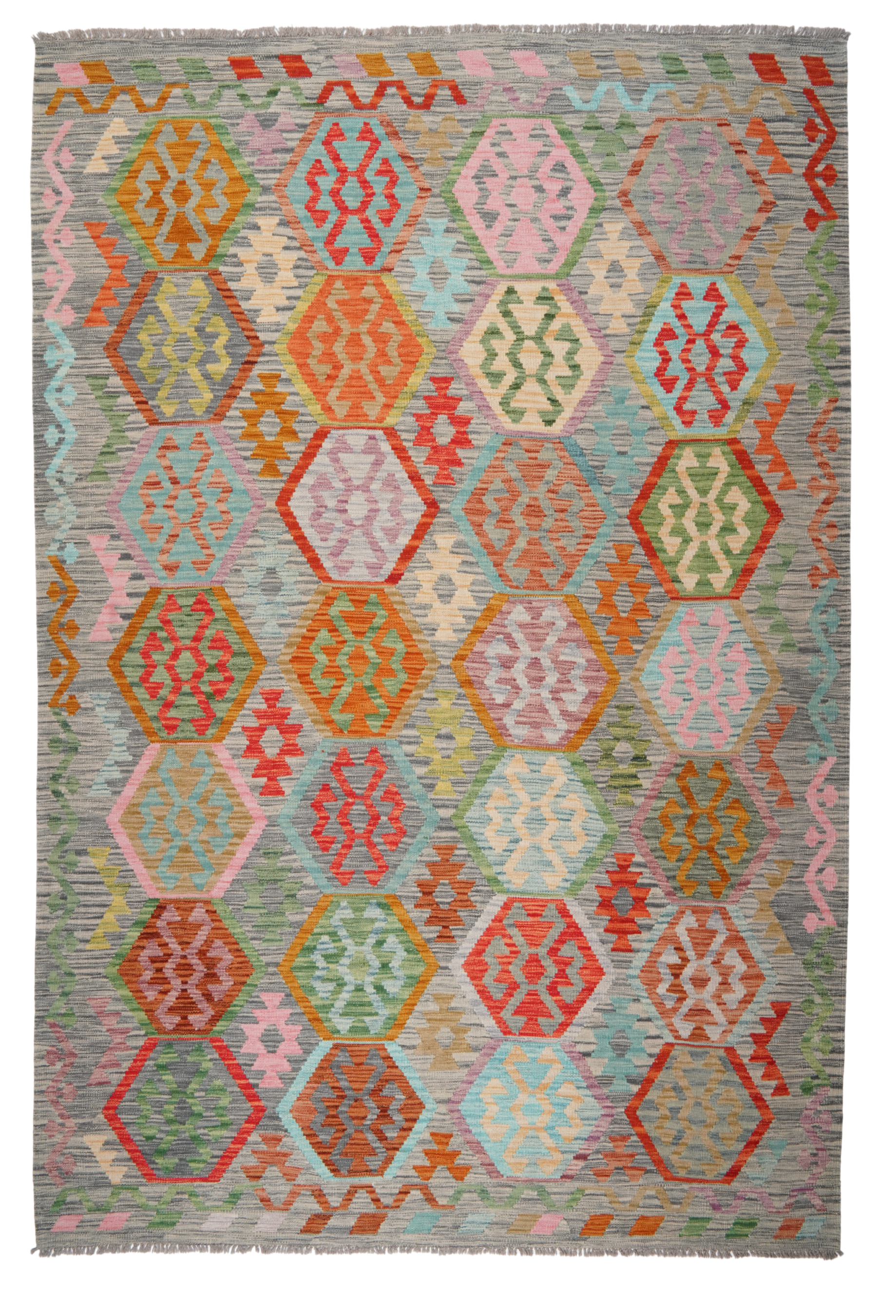 Kilim Sahara Wool Multicolor