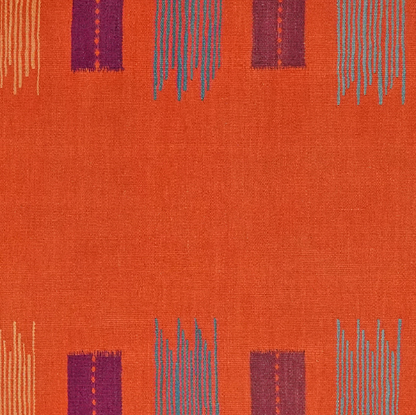 Kilim Gashgai Teppich Orange