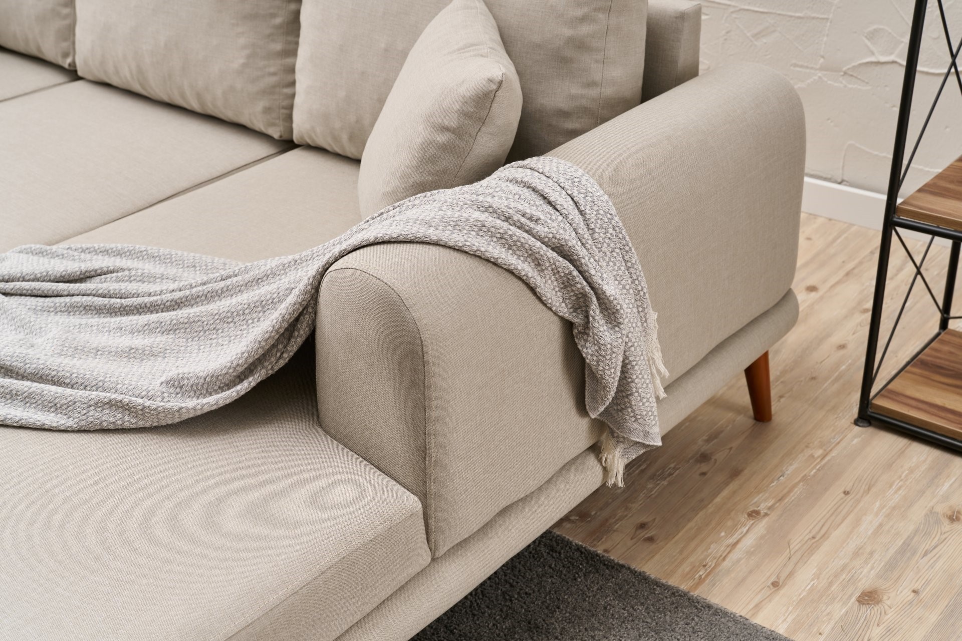 Seren Sofa Récamiere Links Creme