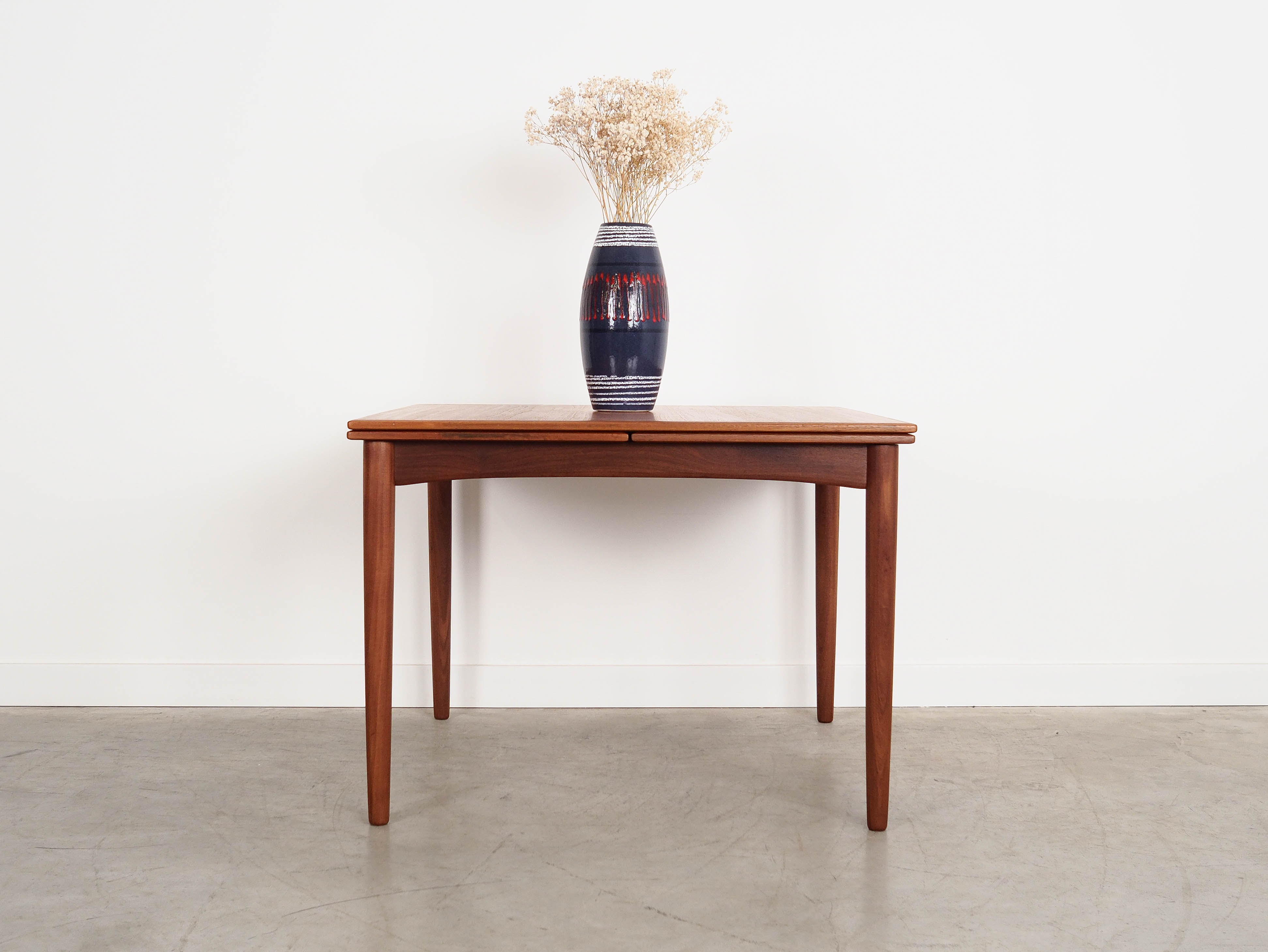 Teak table Brown 1970s