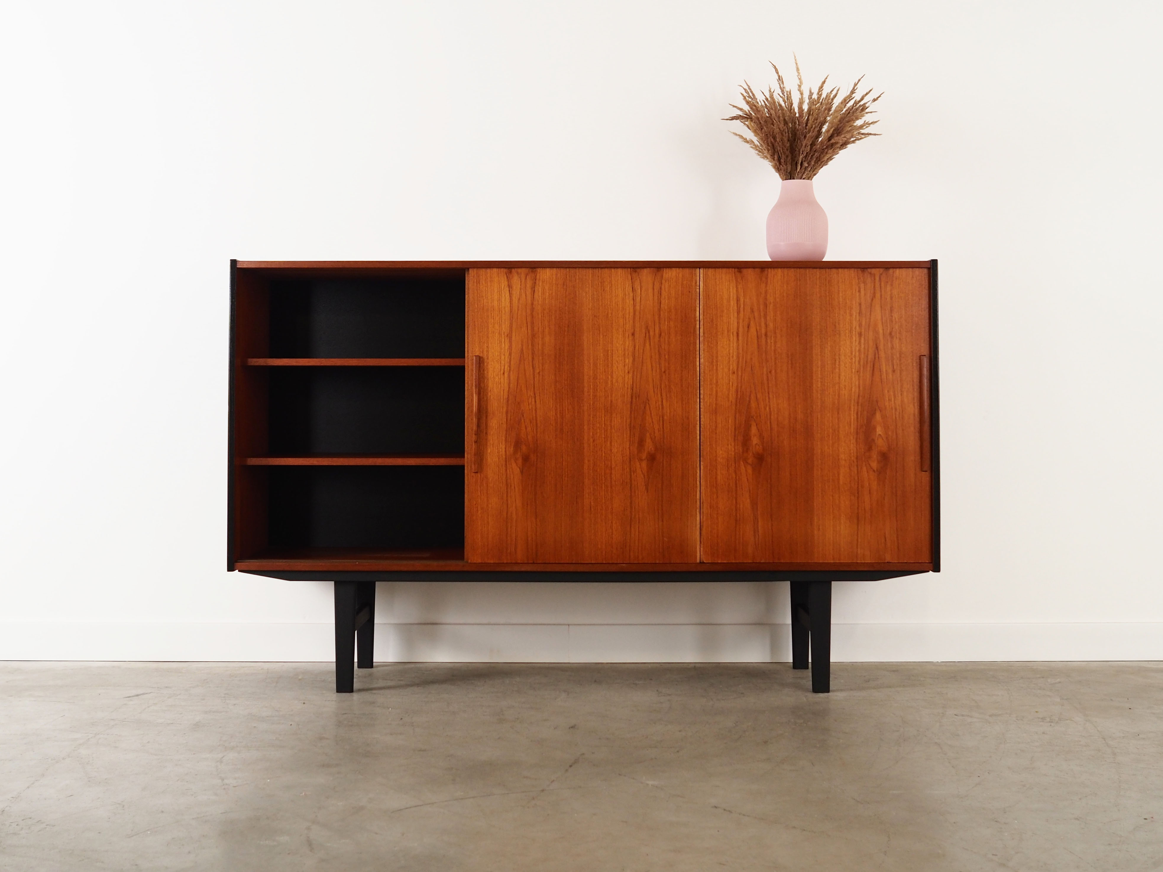 Highboard teak wood 1960s