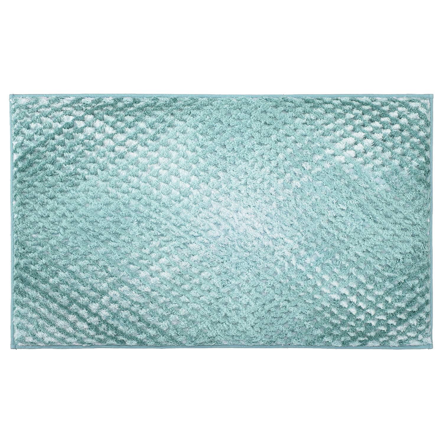 Badteppich Cory Pastellblau 120 x 70 cm