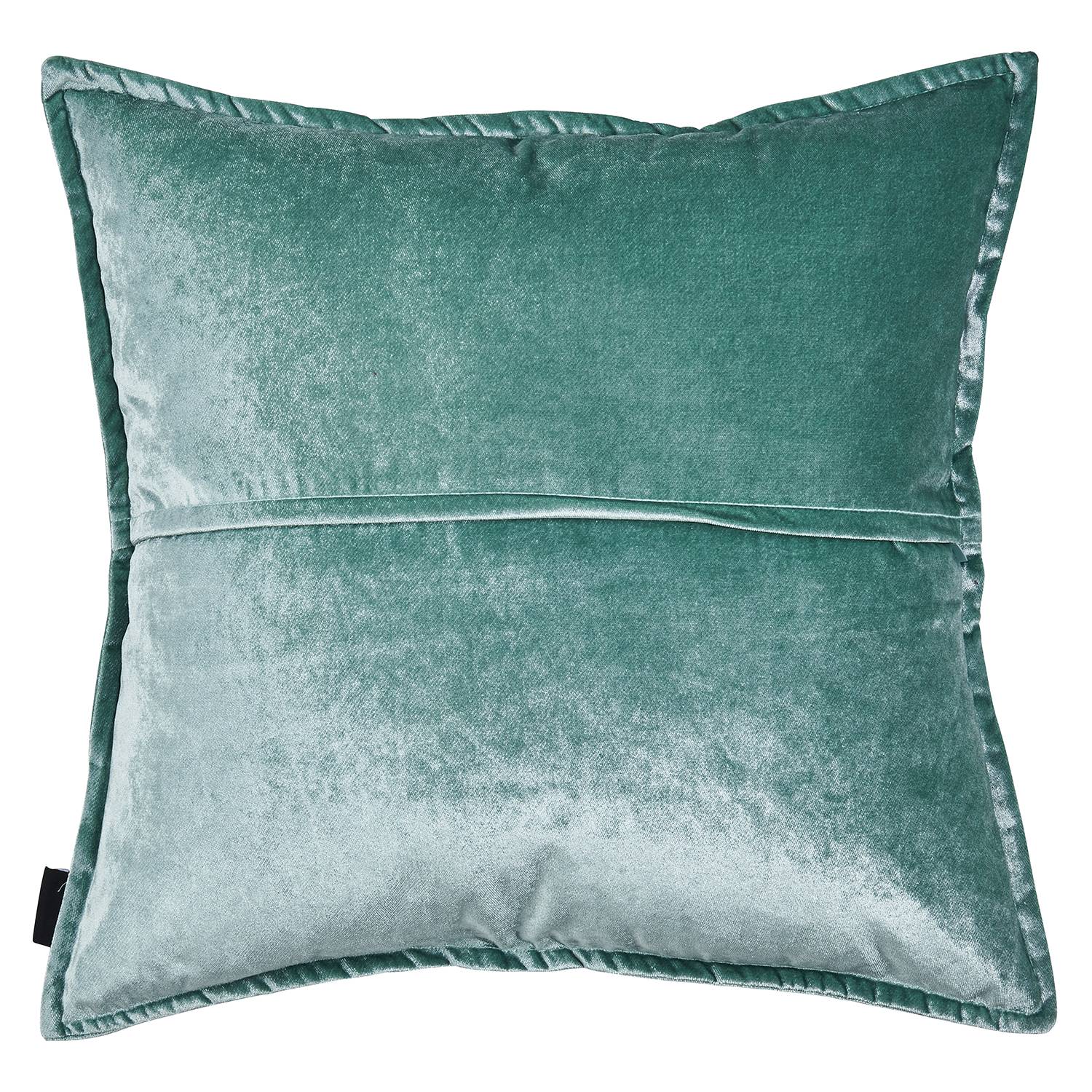 Kissenbezug Glam Mischgewebe Petrol 65 x 65 cm