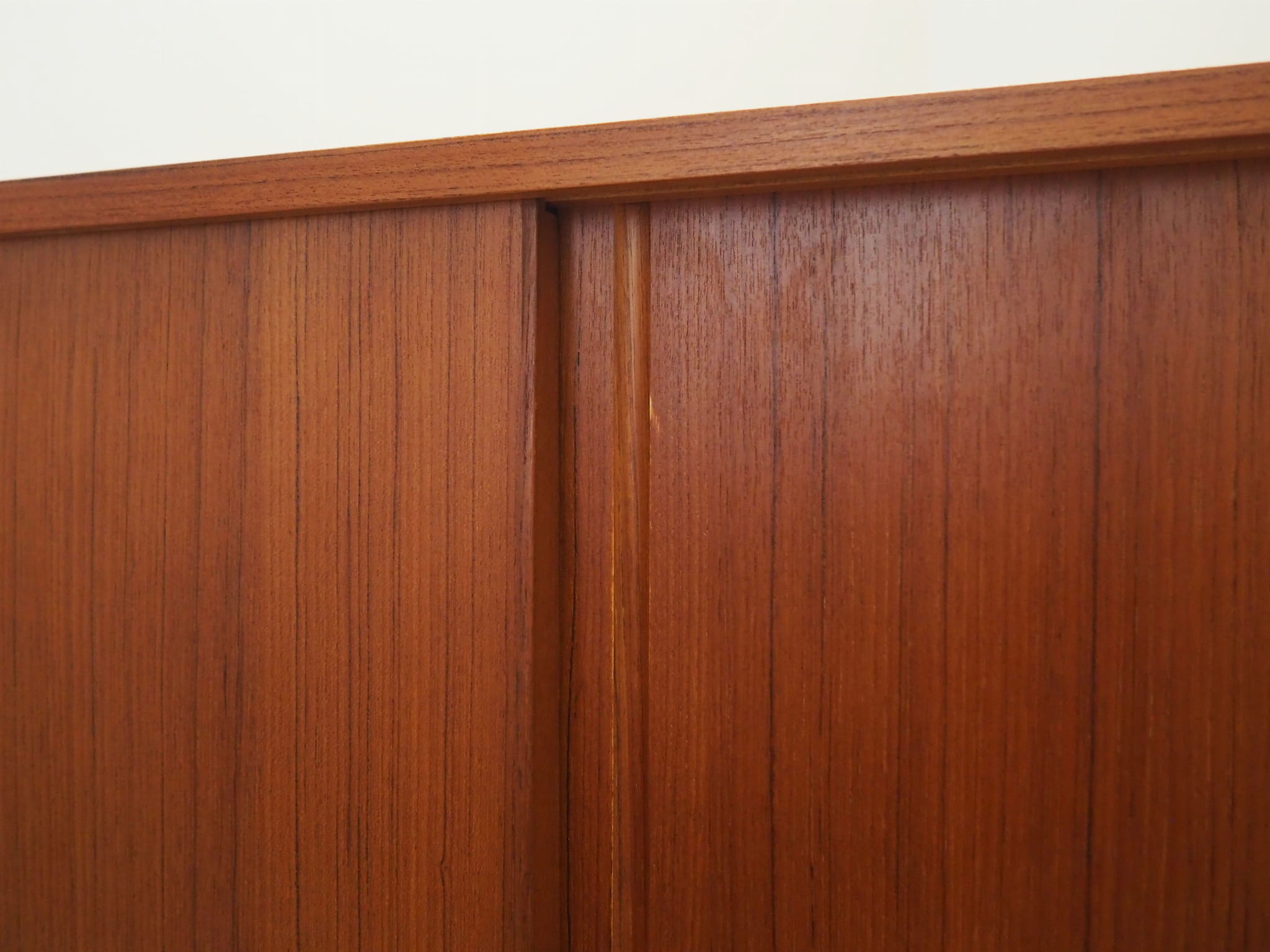 Vintage Sideboard Teakholz Braun 1970er Jahre