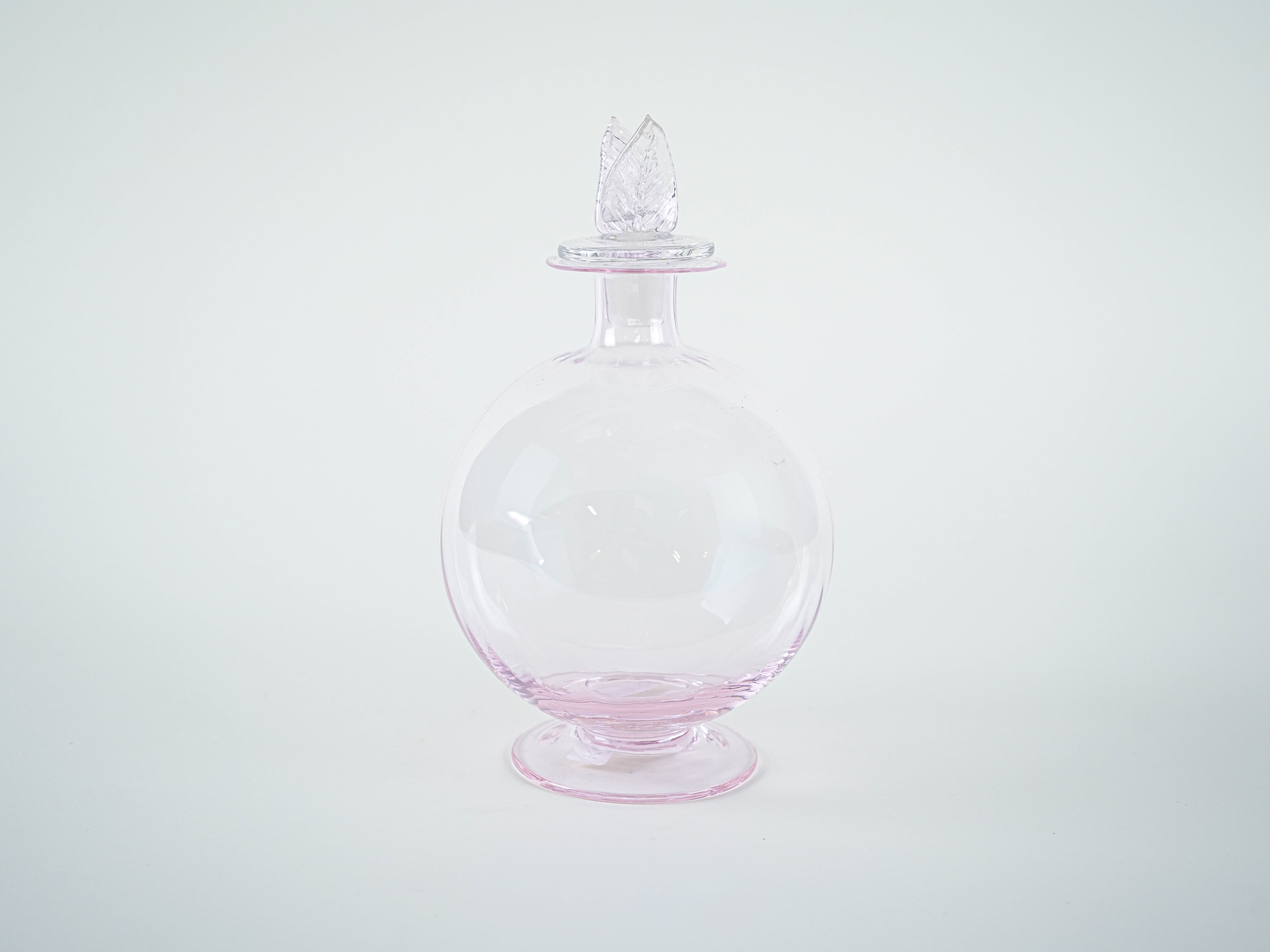 Glass carafe Transparent 1970s