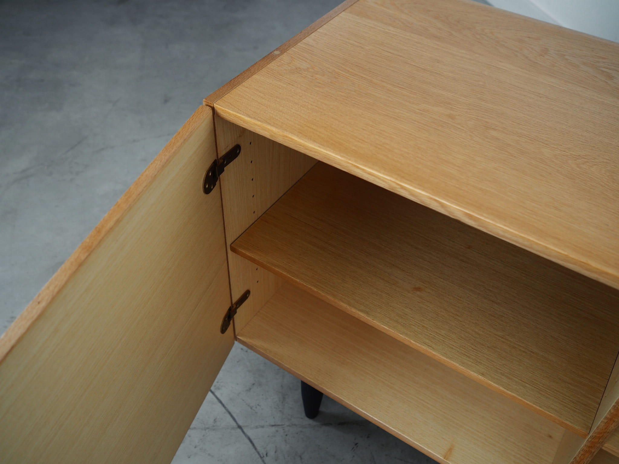 Vintage Armadio Legno Naturale Anni '70