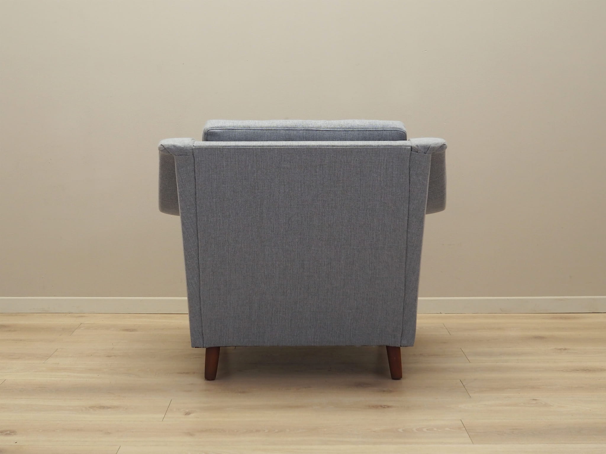 Armchair Textile Wood Grey 1960s