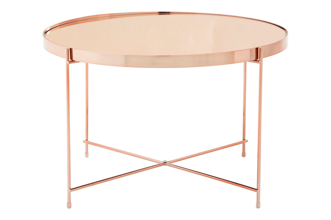 Allure Beistelltisch Eisen Spiegel