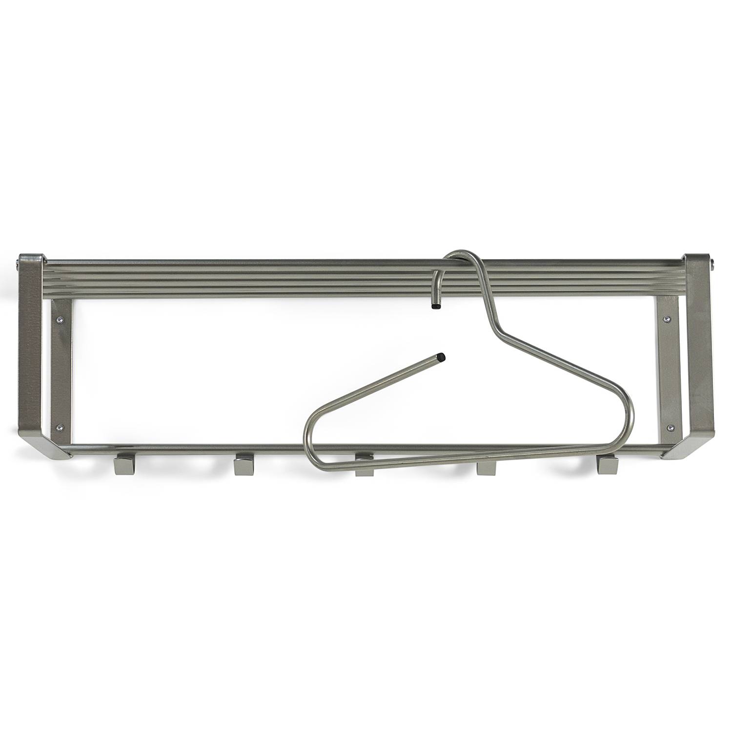 Wandgarderobe Welbeck 70 cm Nickel Silber