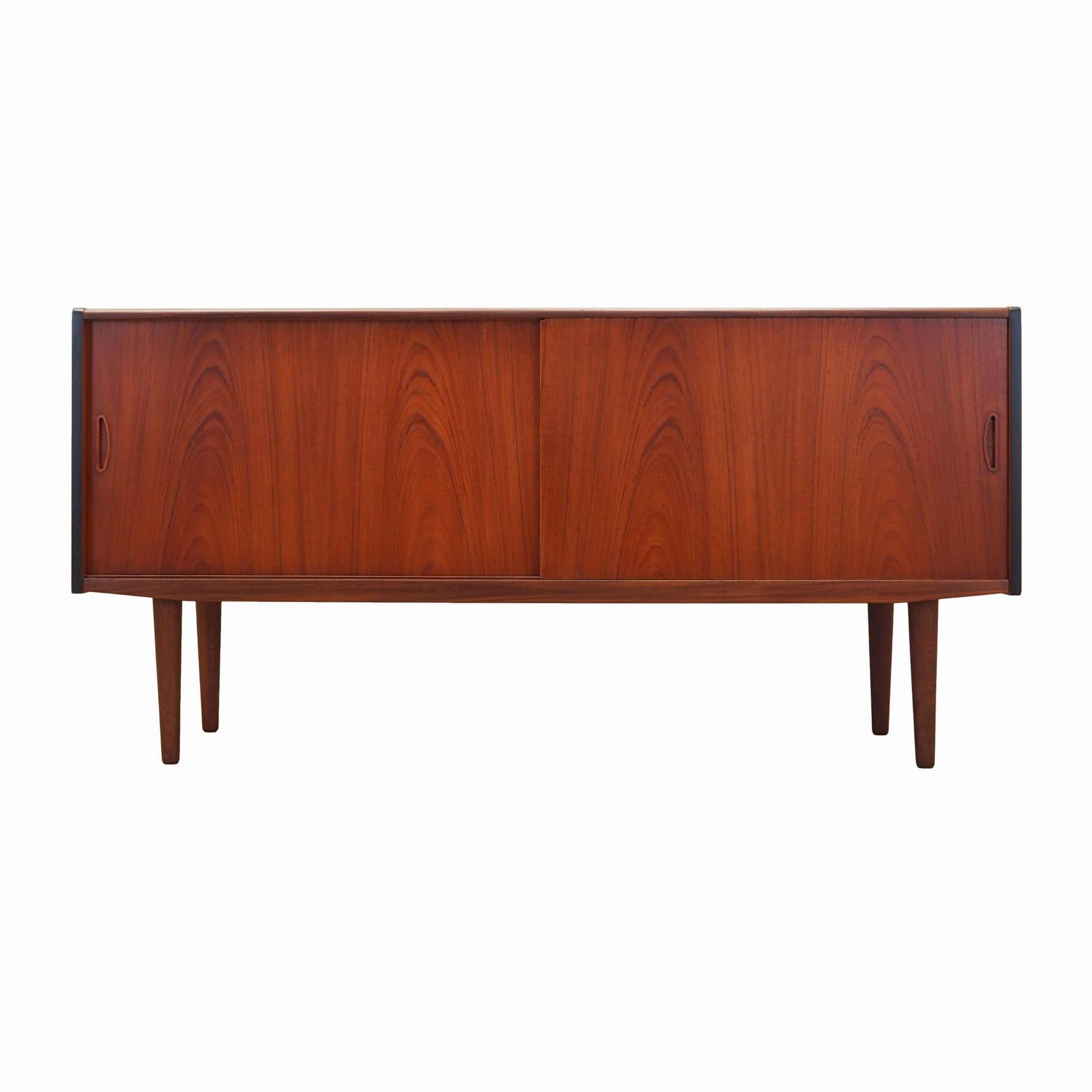 Vintage Sideboard Teakholz Braun 1970er Jahre