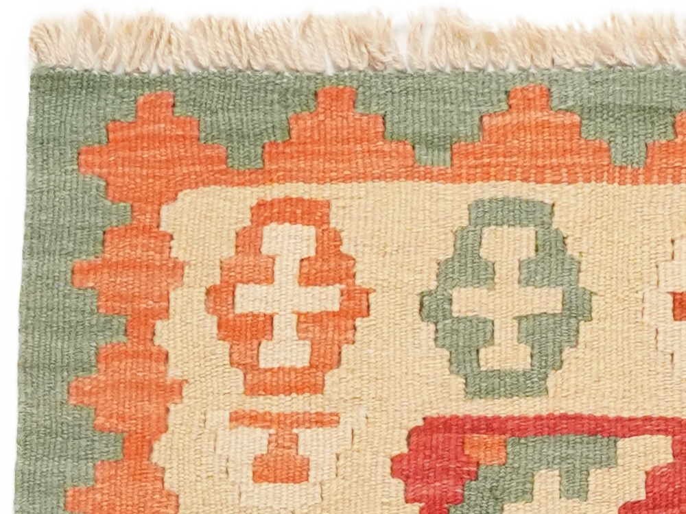 Kilim Gashgai Teppich Mehrfarbig