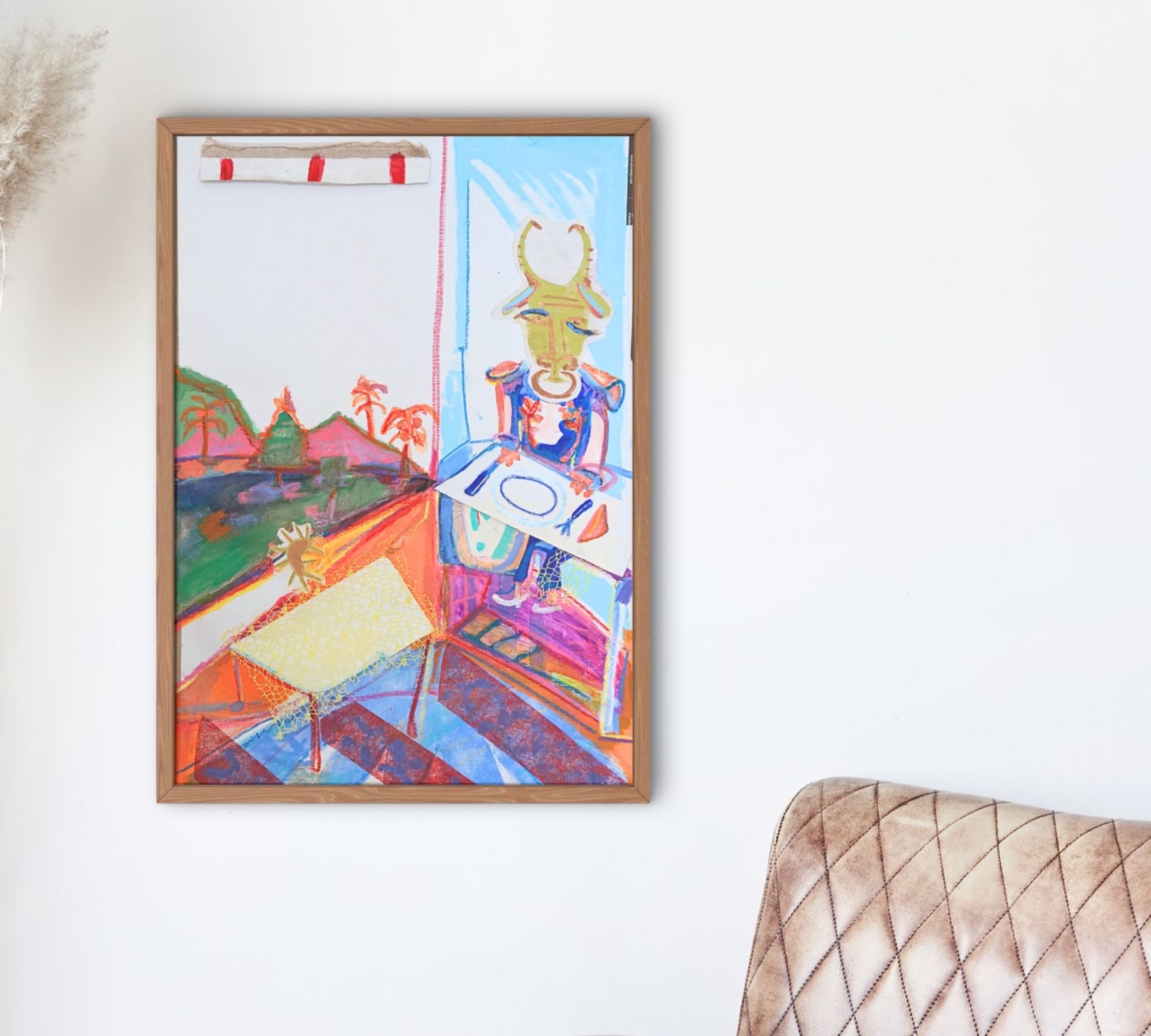 Bon Profit Art Print Multicolored