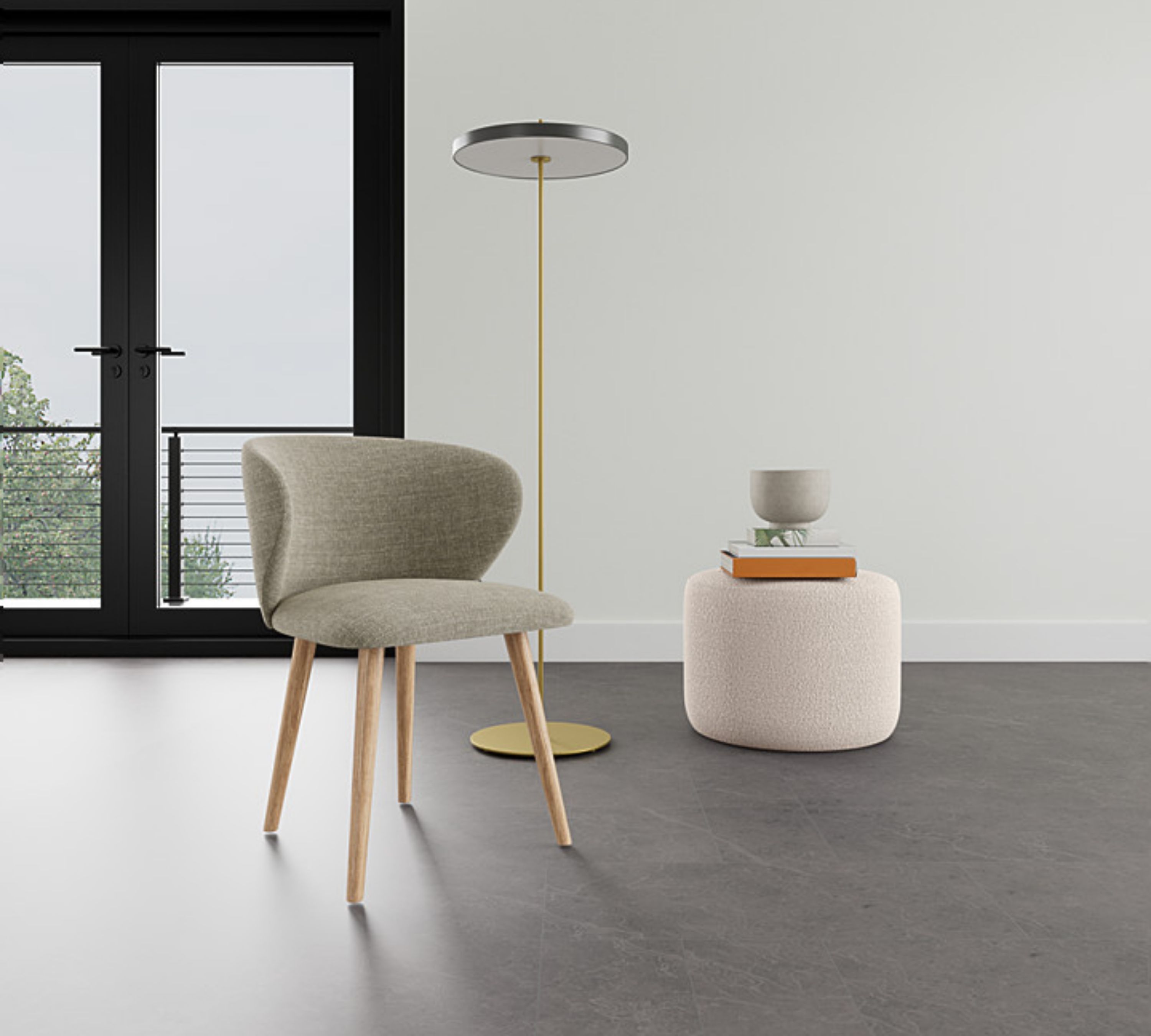 Ellie Dining chair Vega Sand Dune