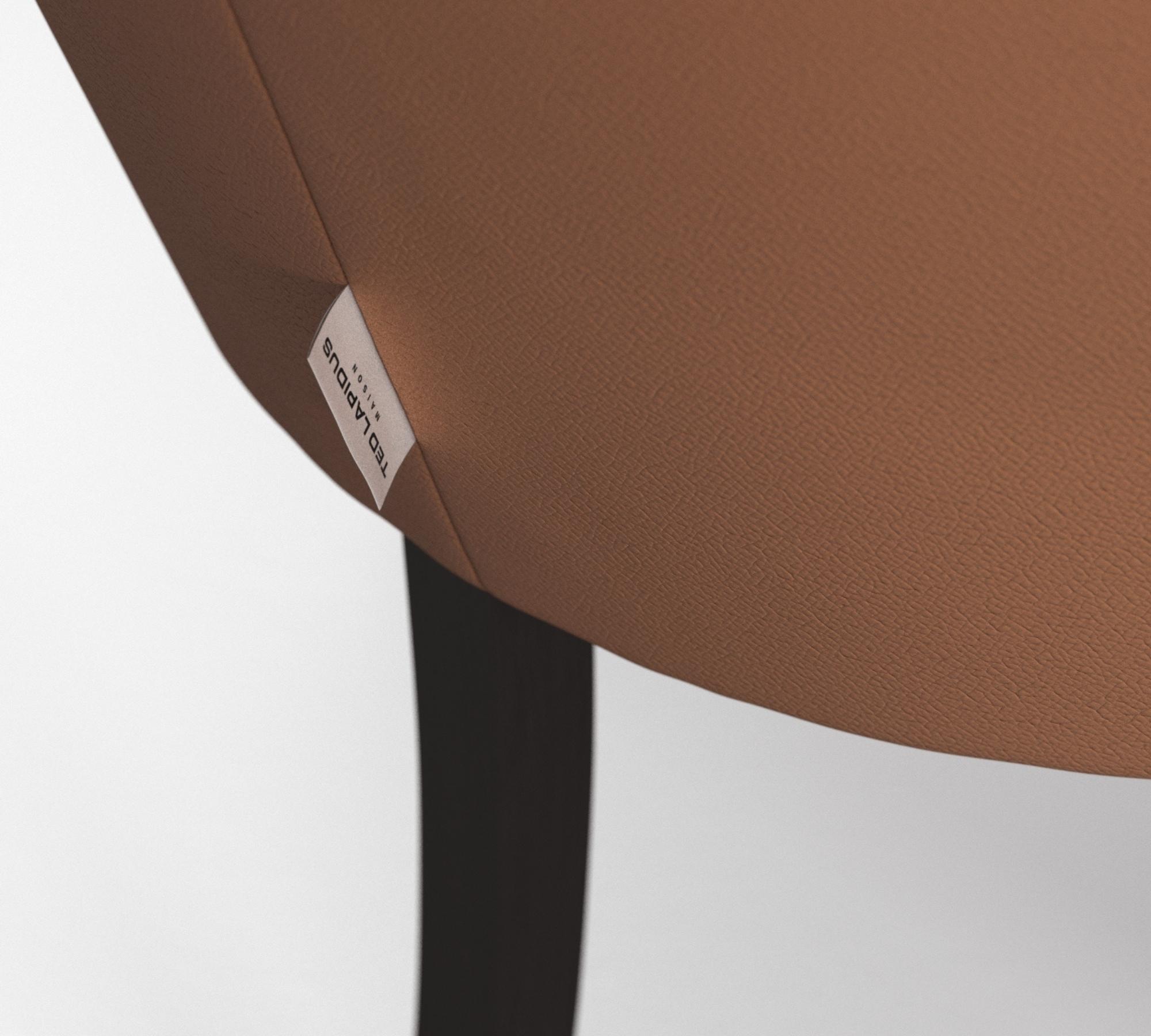 4x Armlehnstuhl Santal Camel