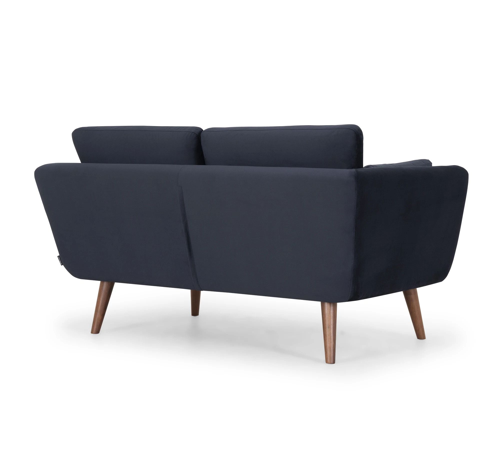 Sigrid Sofa 2-Sitzer Velour Lux Navy