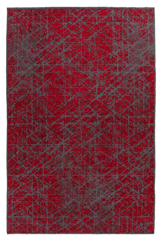 Amalfi Teppich Baumwolle Recycelt Rot 150 x 230 cm