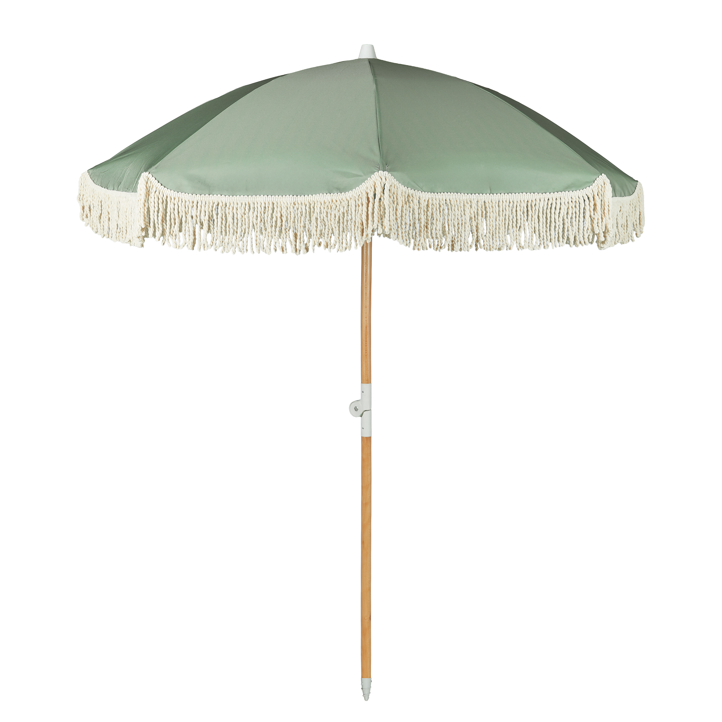 Strandschirm BOHO LOUNGE Baumwollstoff Grün