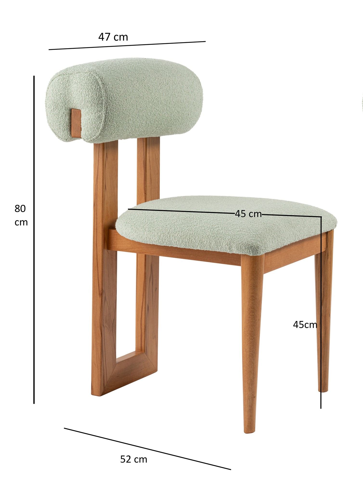 Natura Sessel Mintgrün