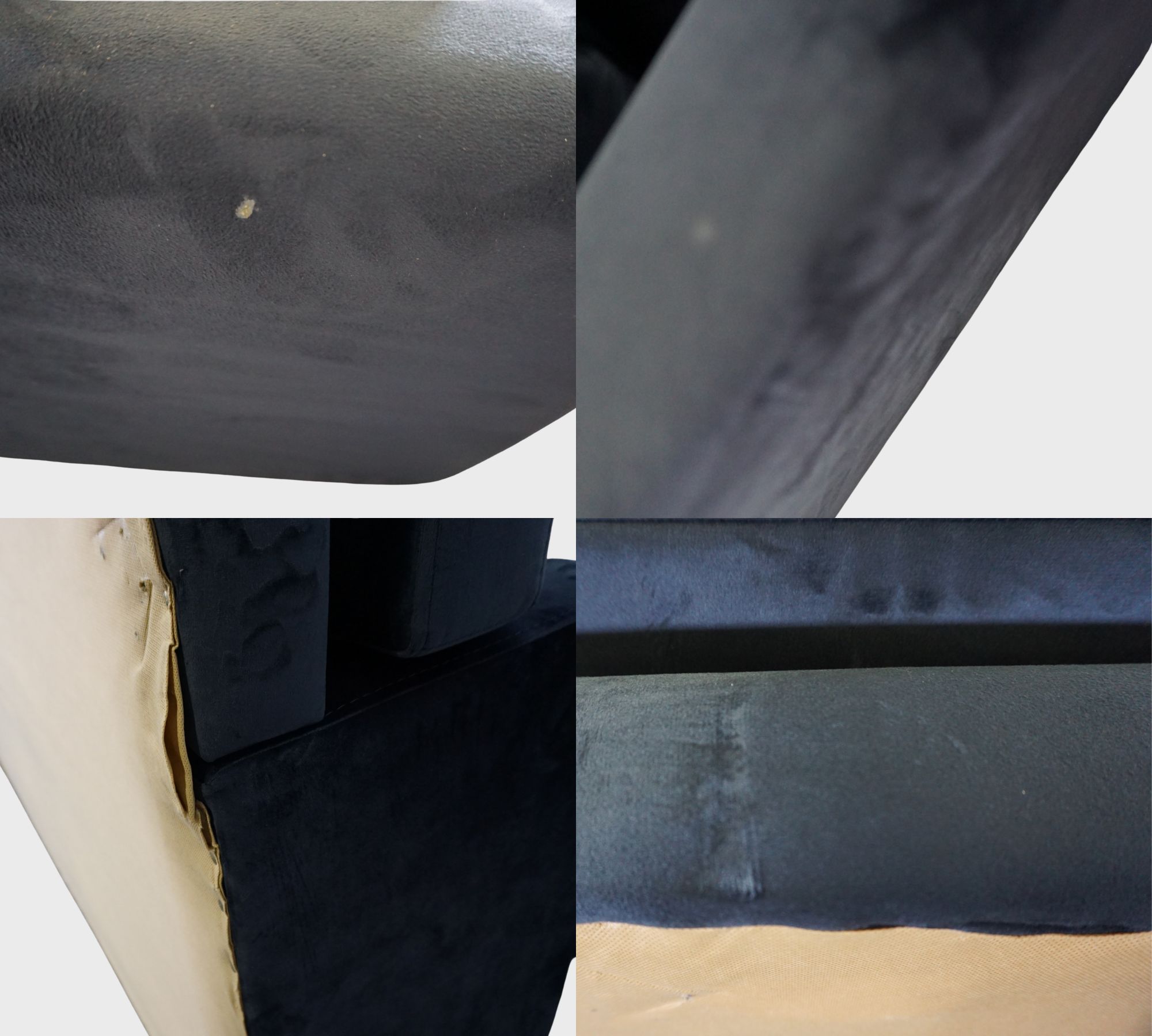 Papira Corner Sofa Left Navy Blue