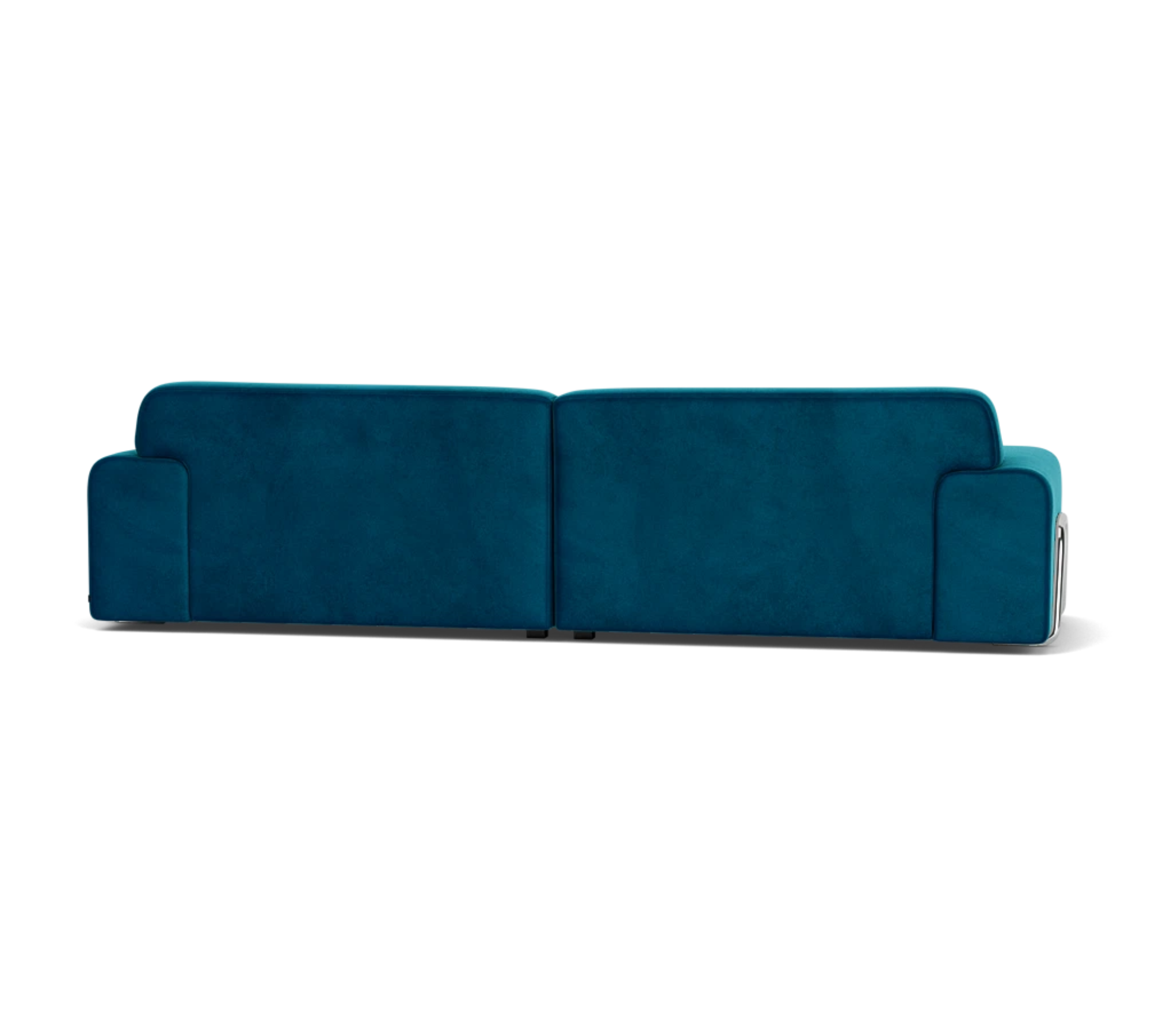 Gloria Sofa 3-Sitzer Velour Lux Petro