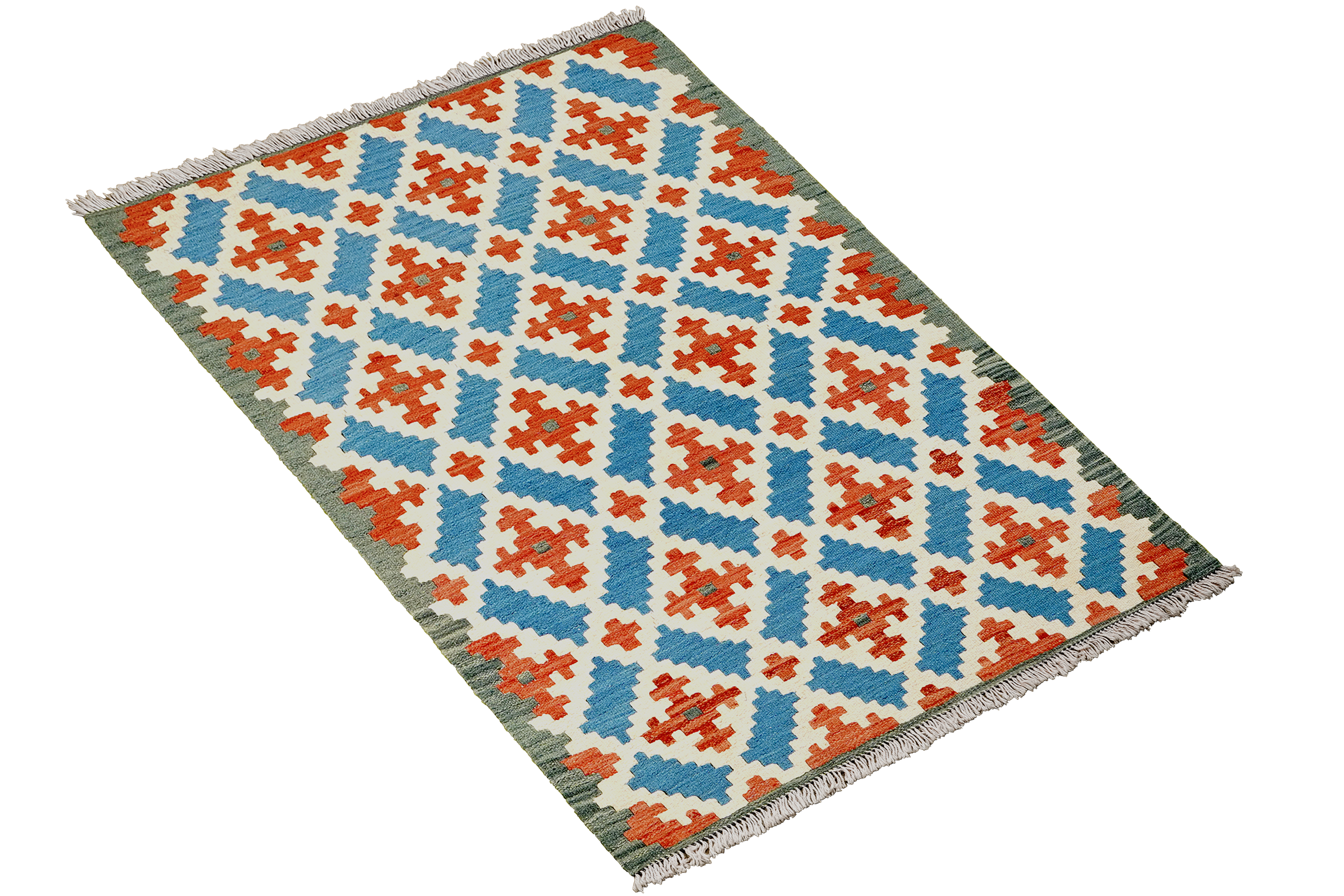 Kilim Gashgai Teppich Mehrfarbig