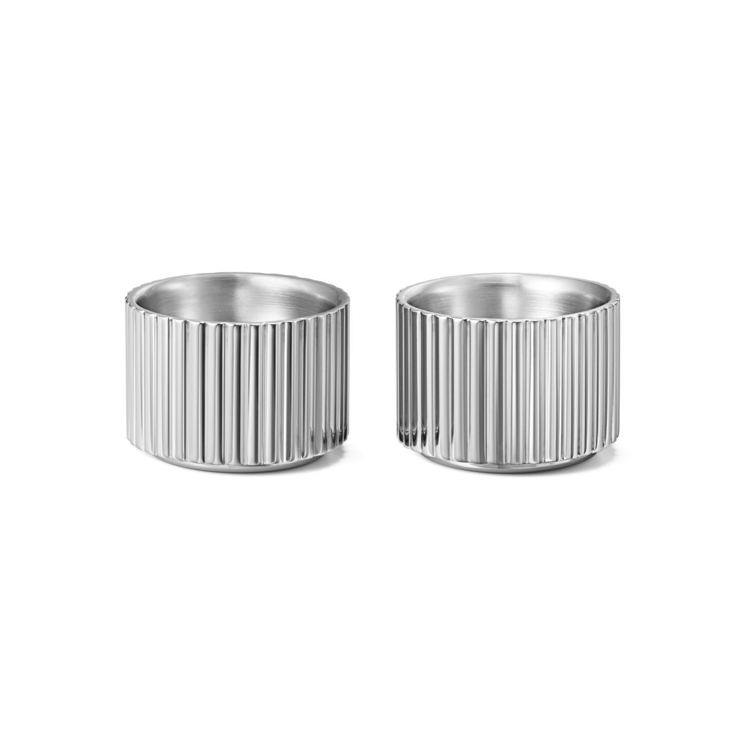 2x Bernadotte Eierbecher Silber