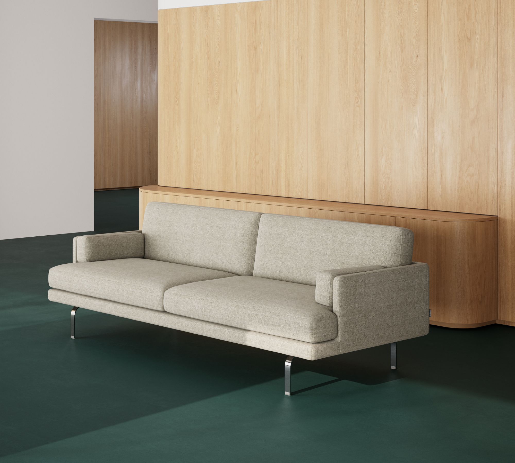 Ernest Sofa 3-Sitzer Vega Sand Dune