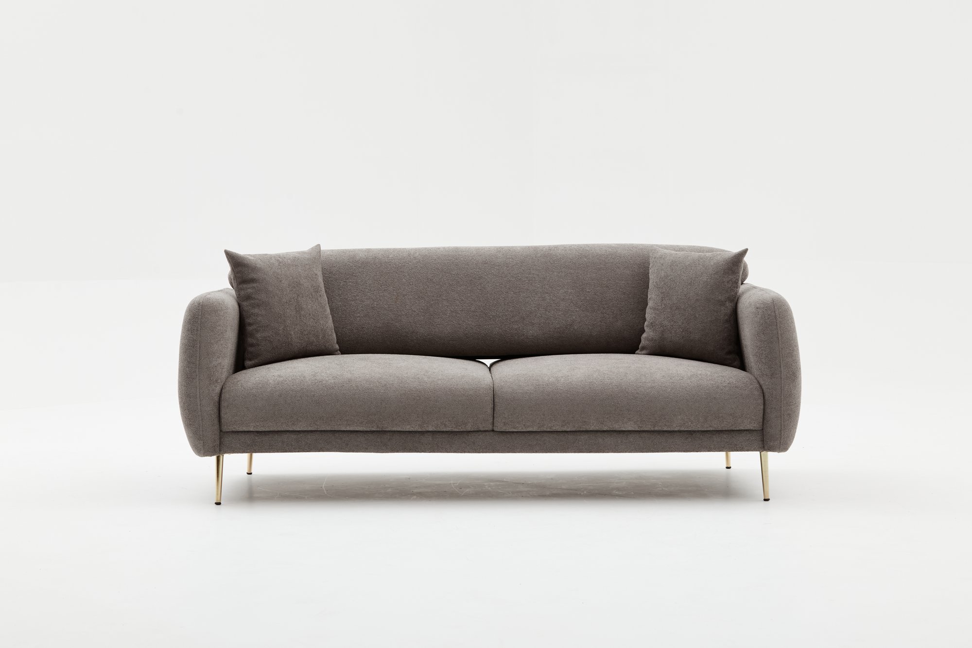 Simena Sofa 3-Sitzer Grau