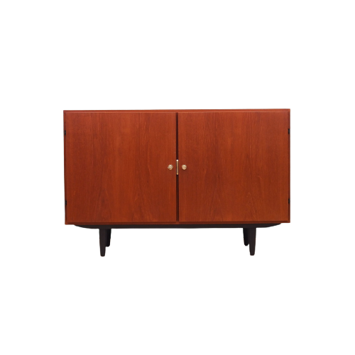 Armadio vintage in teak marrone anni '70