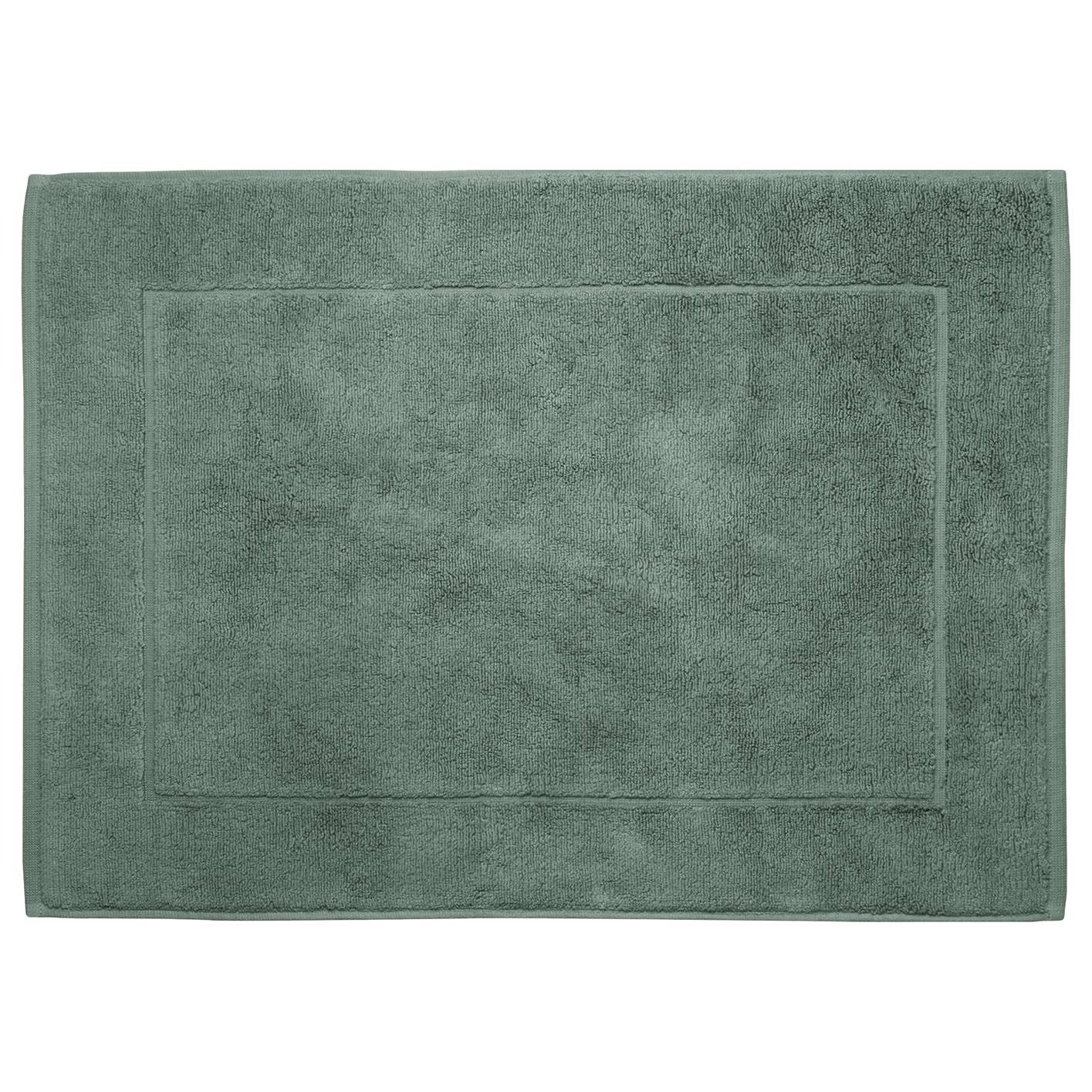 Basic Bath Mat Terry Green 50x70 cm