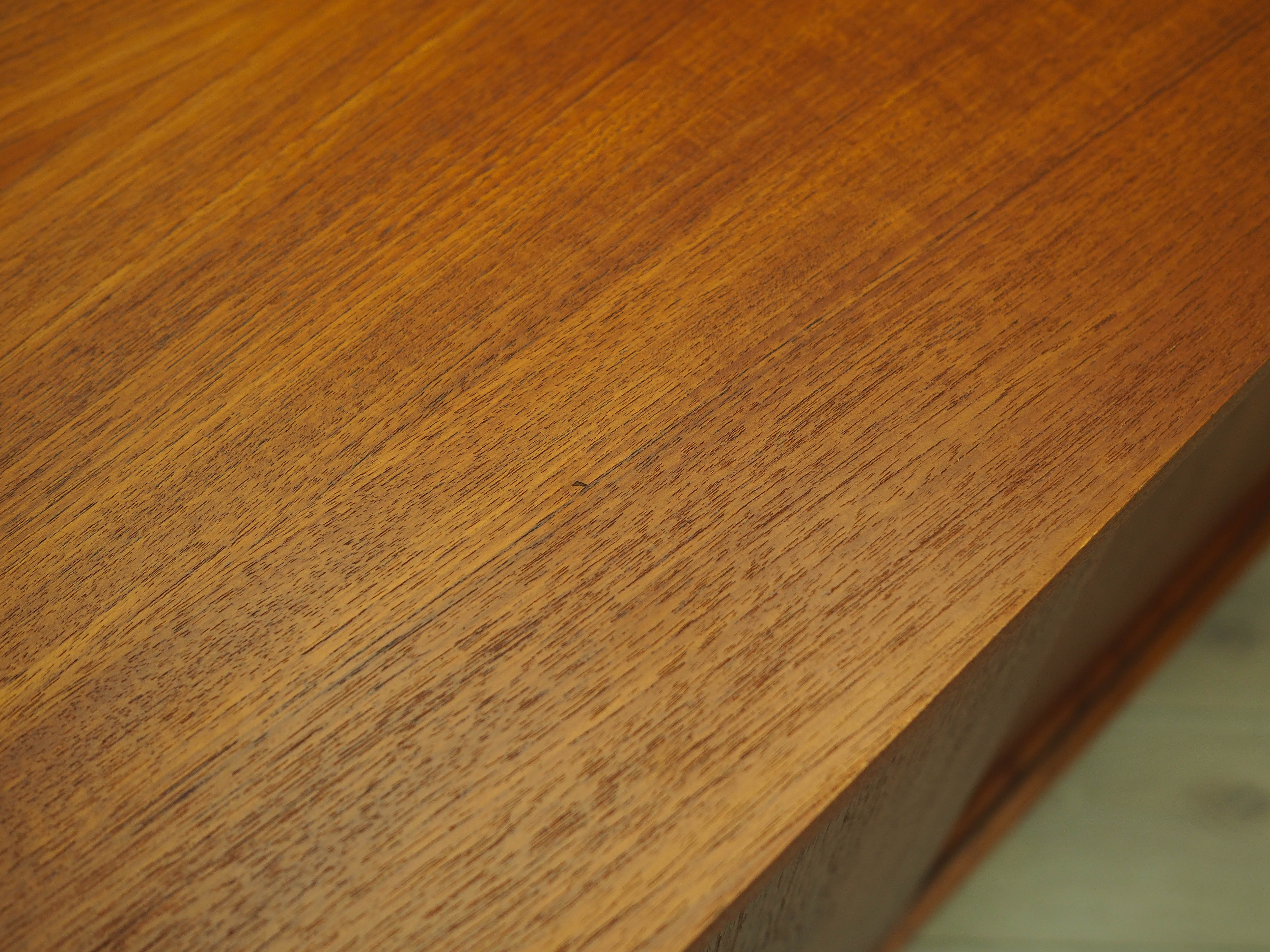 Teak sideboard brown 1970s