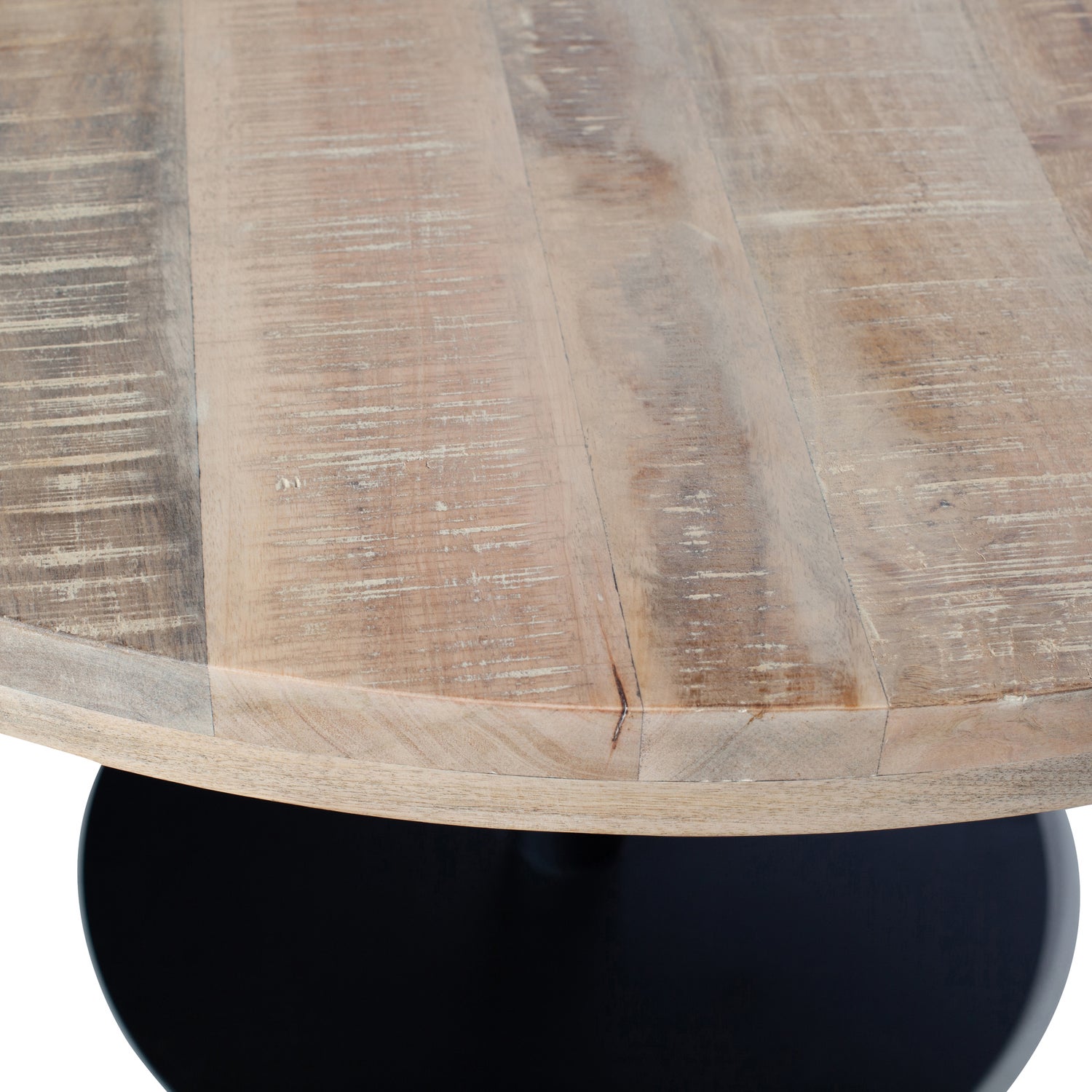 Tablo Tischplatte Mangoholz Ø120cm